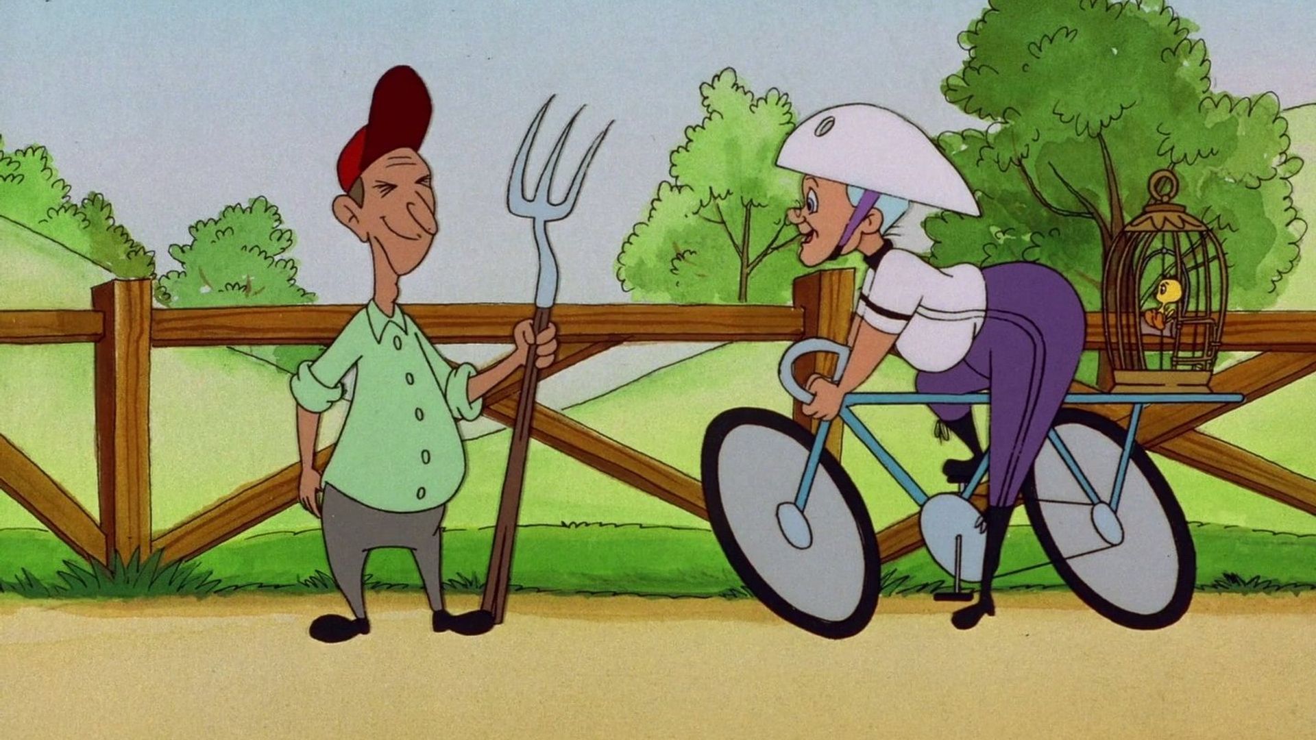 The Sylvester & Tweety Mysteries background