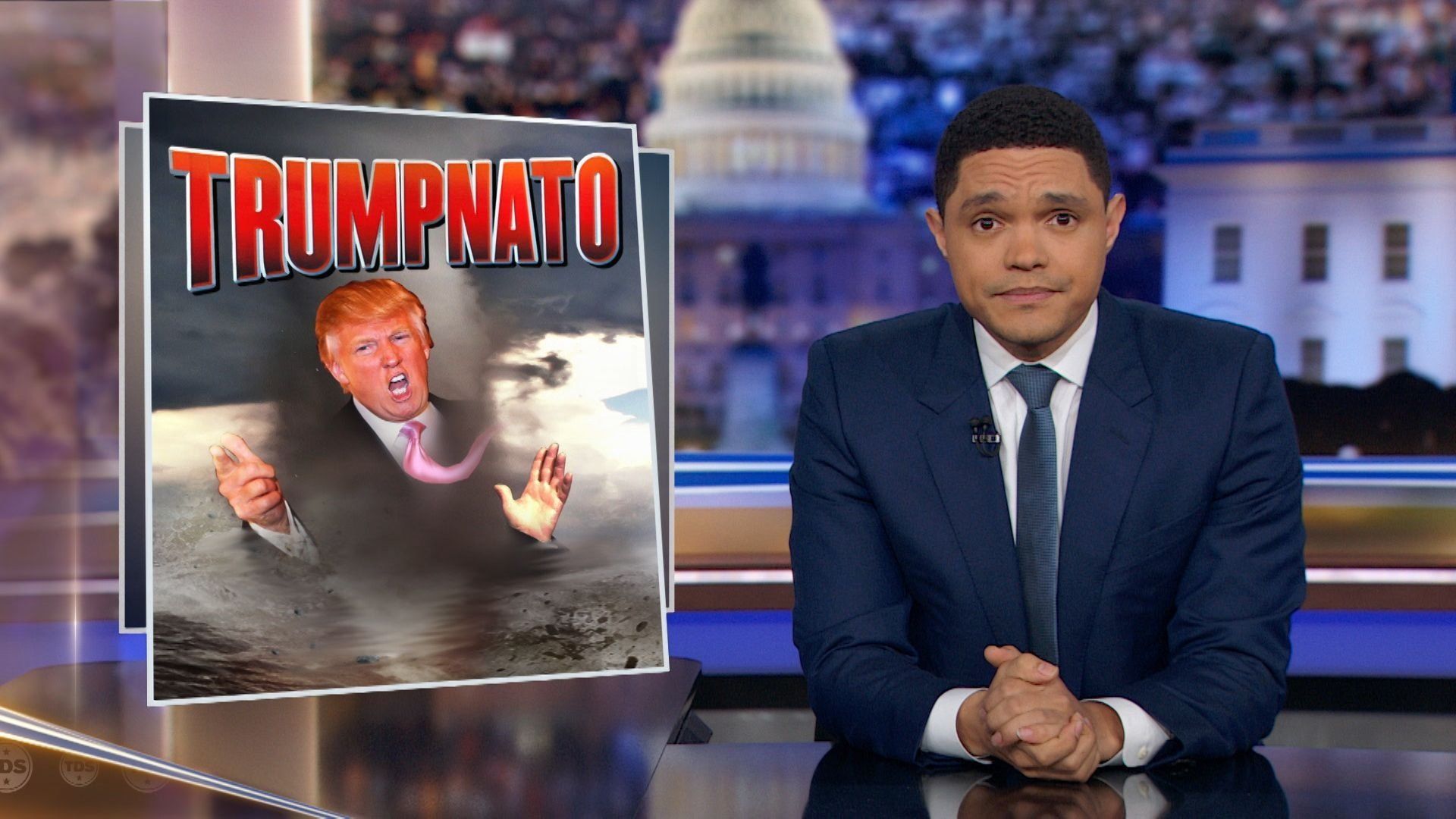 The Daily Show background
