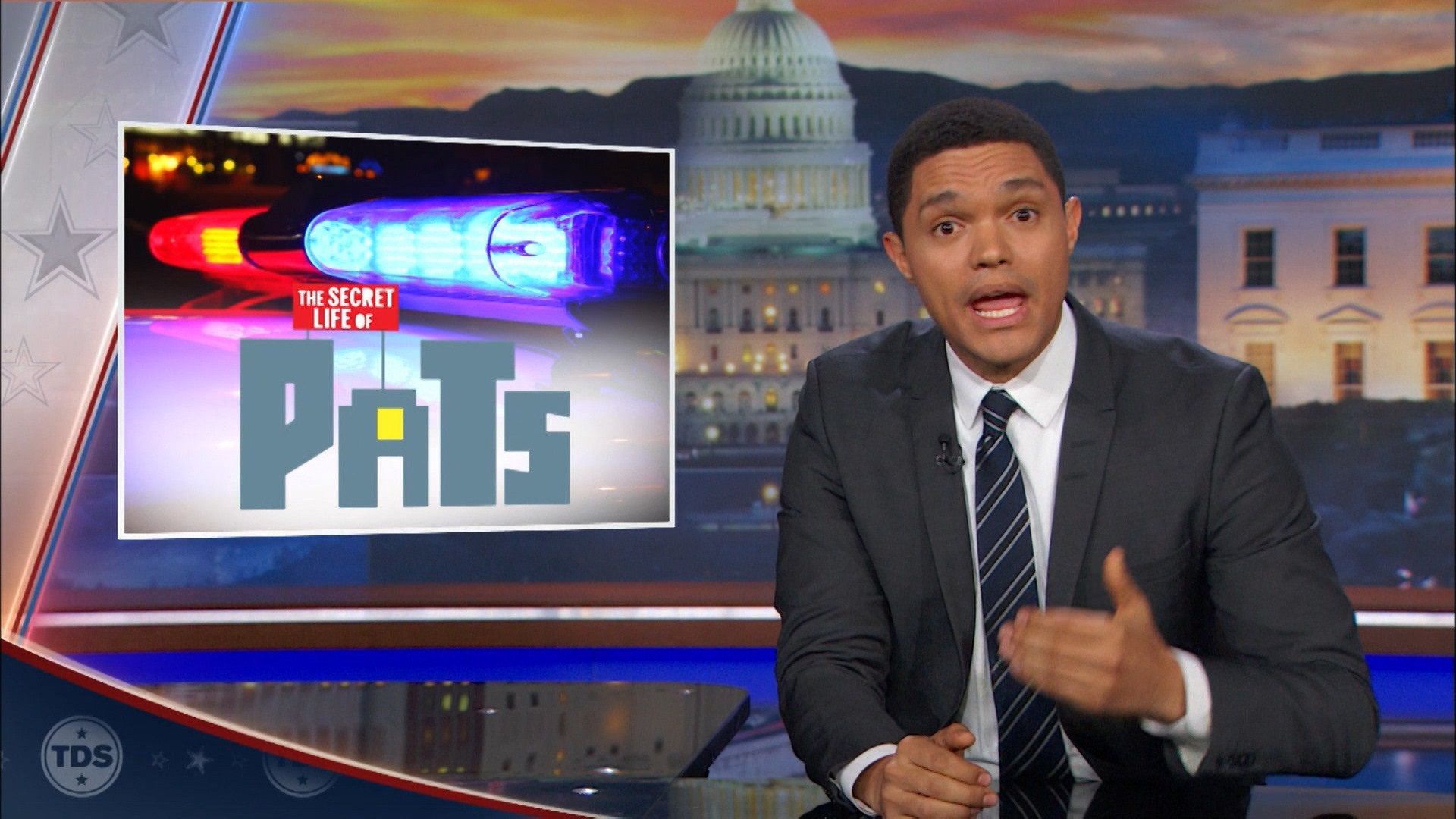 The Daily Show background