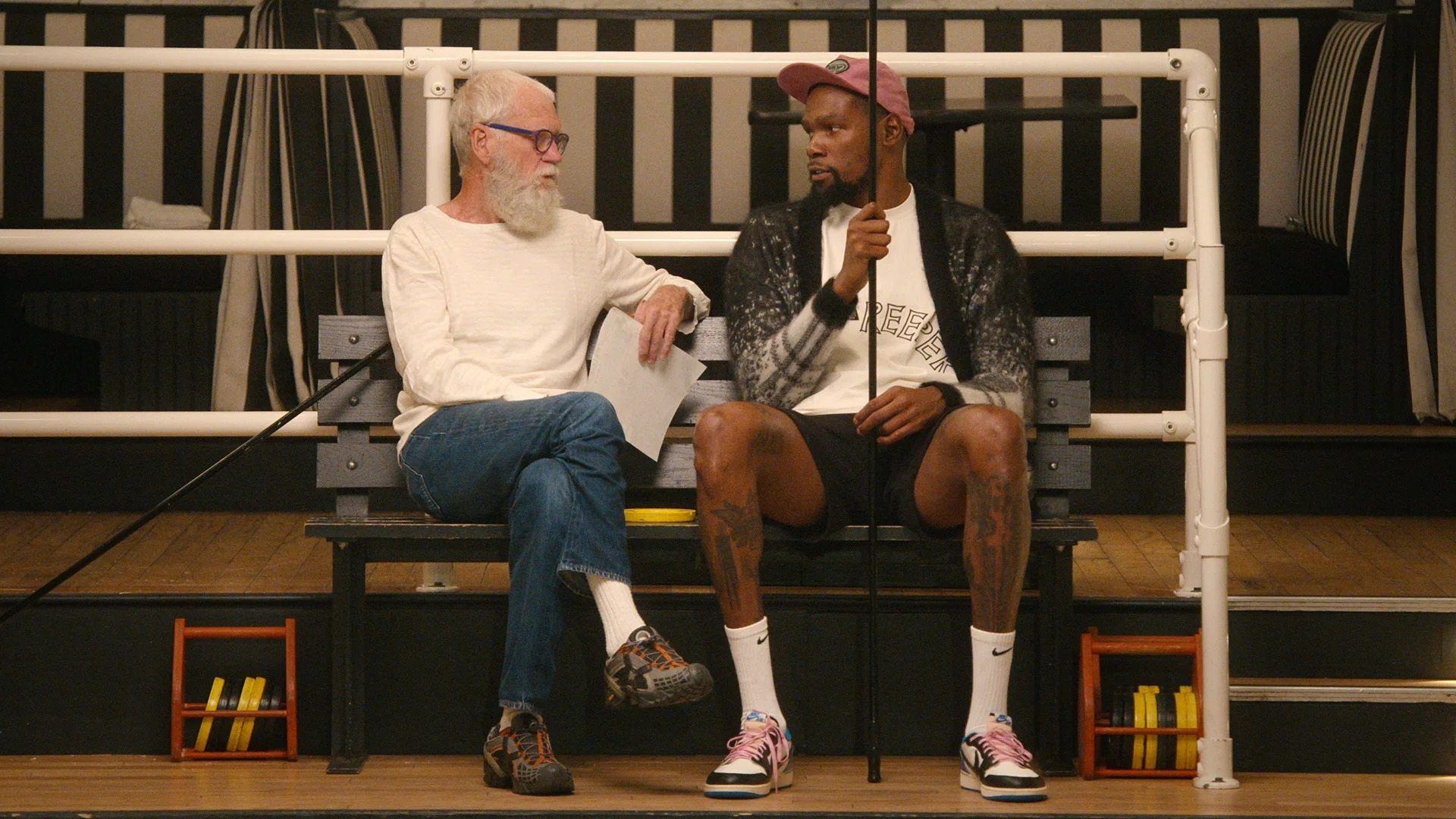 My Next Guest Needs No Introduction with David Letterman background