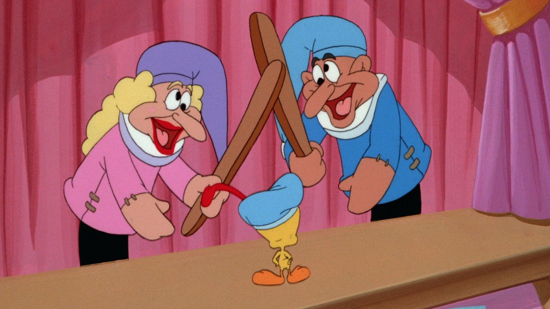 The Sylvester & Tweety Mysteries background
