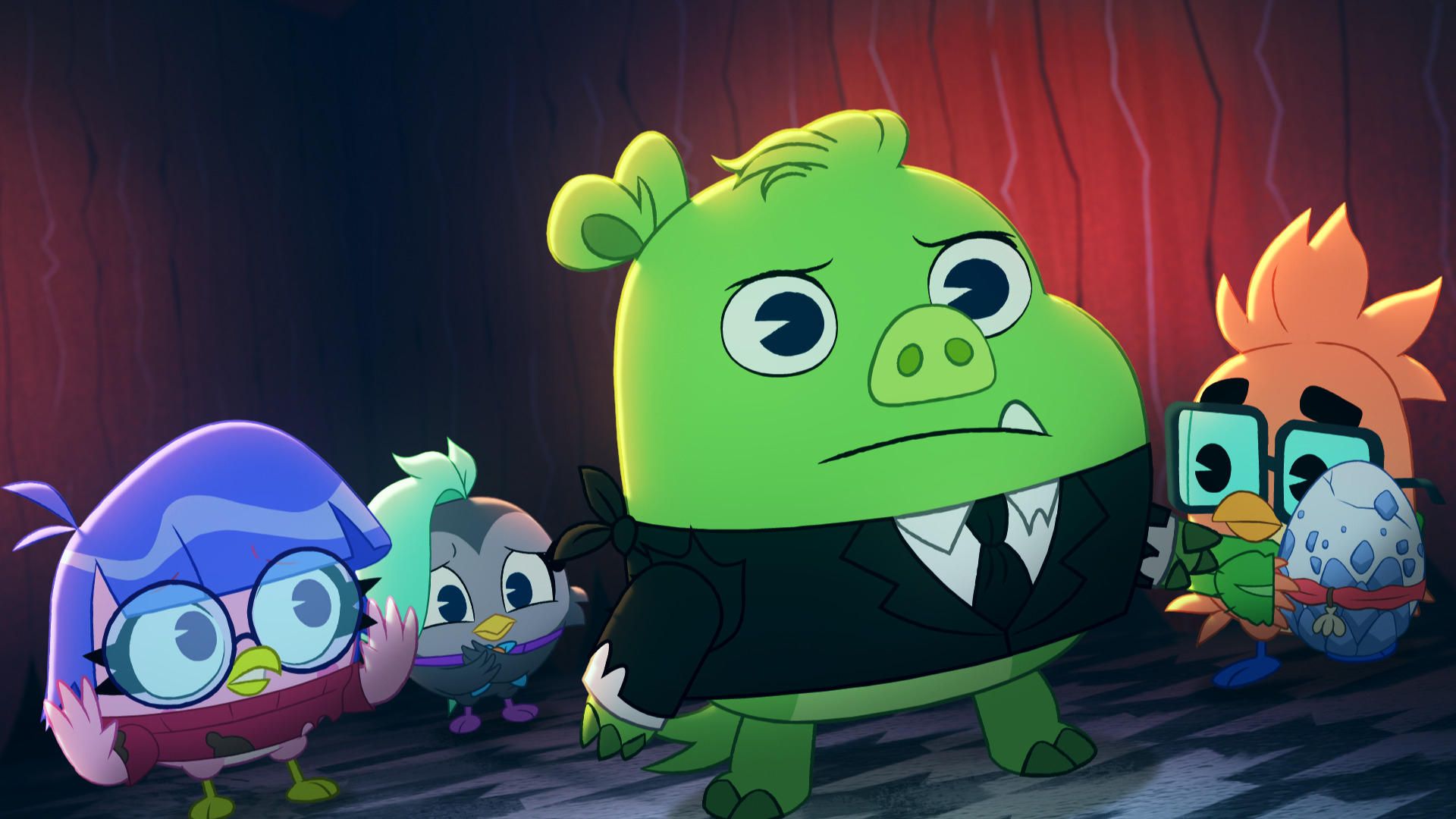 Angry Birds Mystery Island background