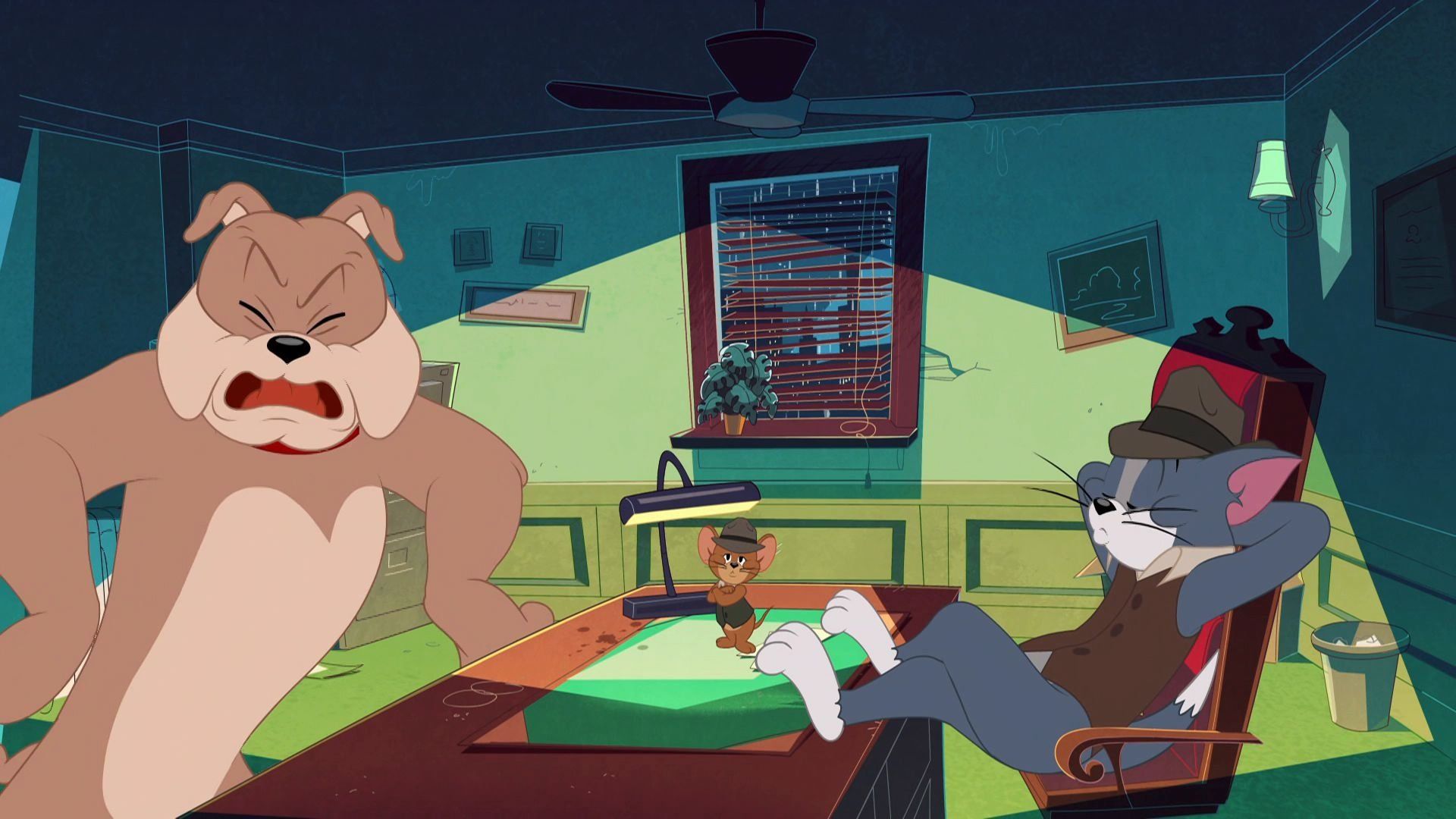 The Tom and Jerry Show background