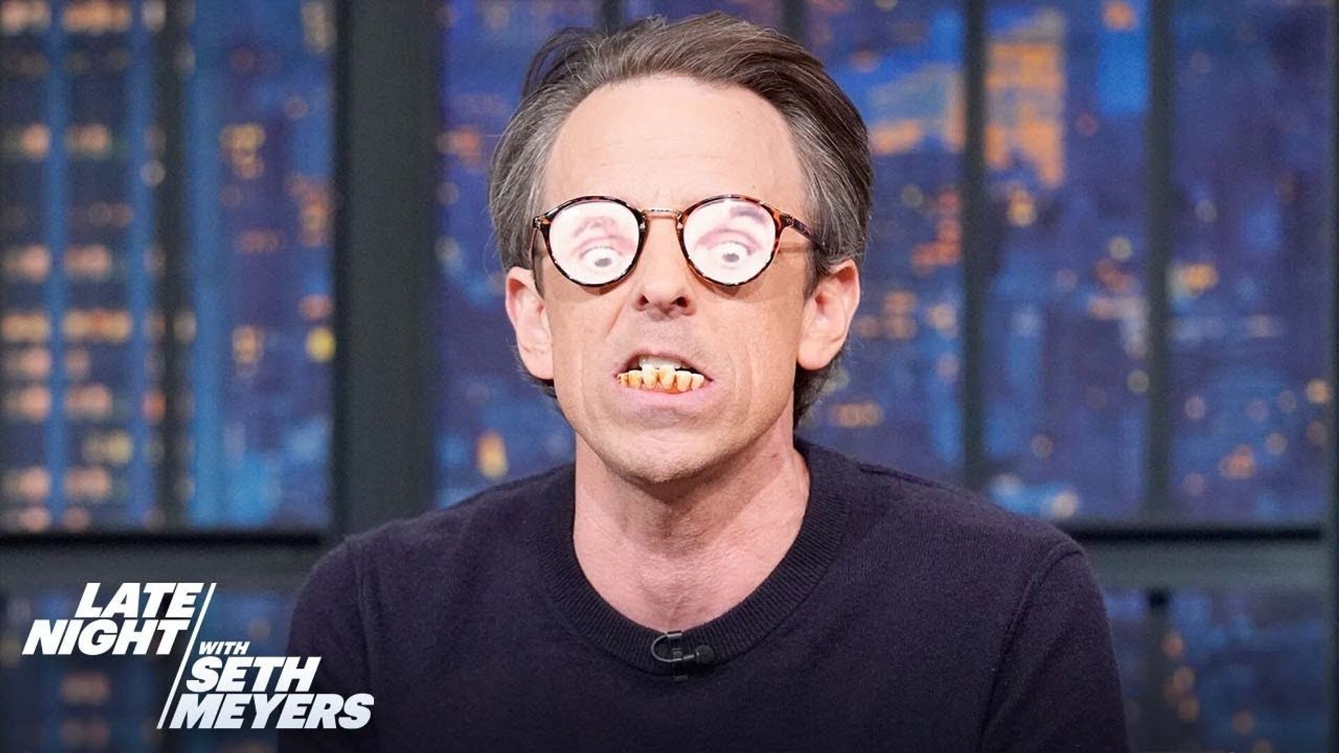Late Night with Seth Meyers: Corrections" background