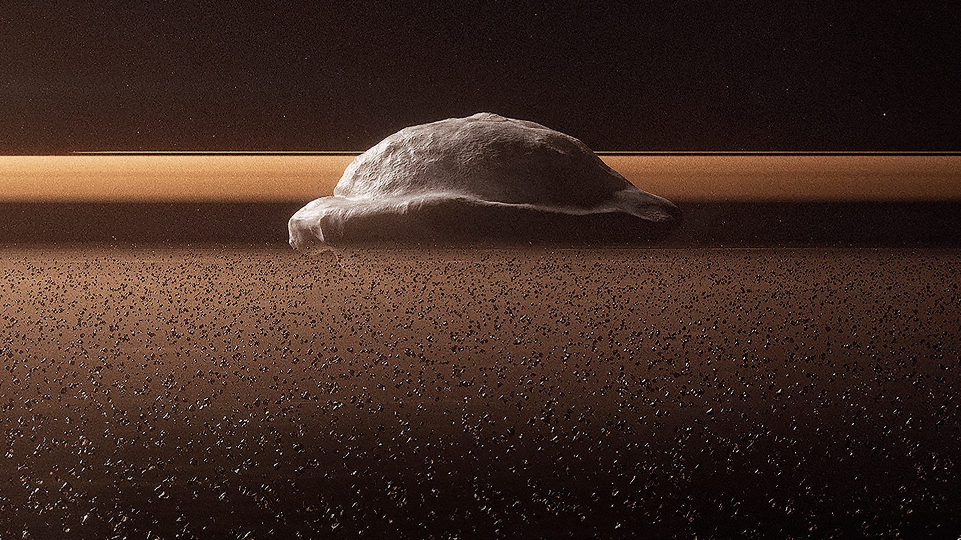 Solar System background