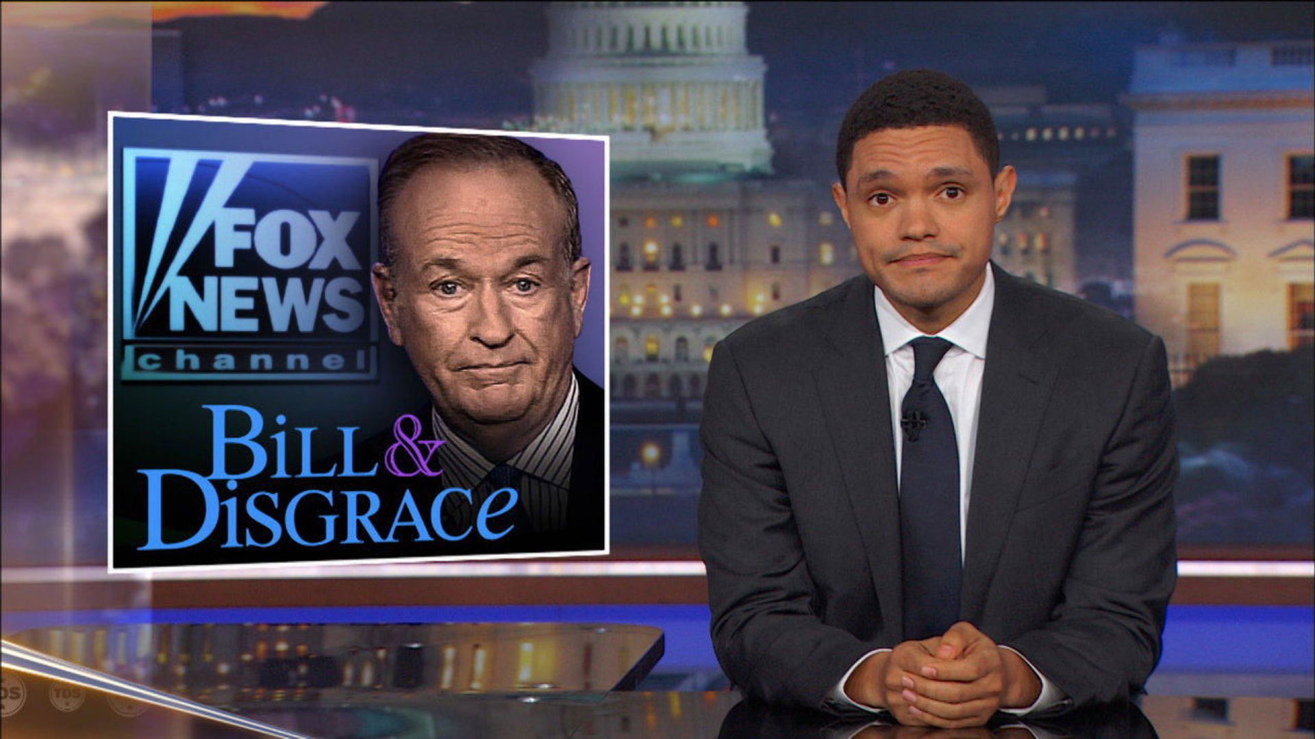 The Daily Show background