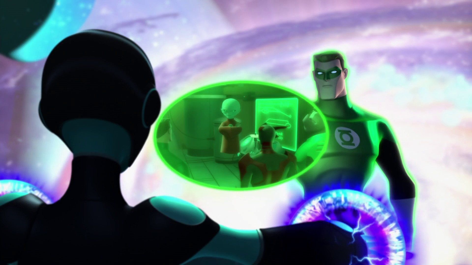 Green Lantern: The Animated Series background