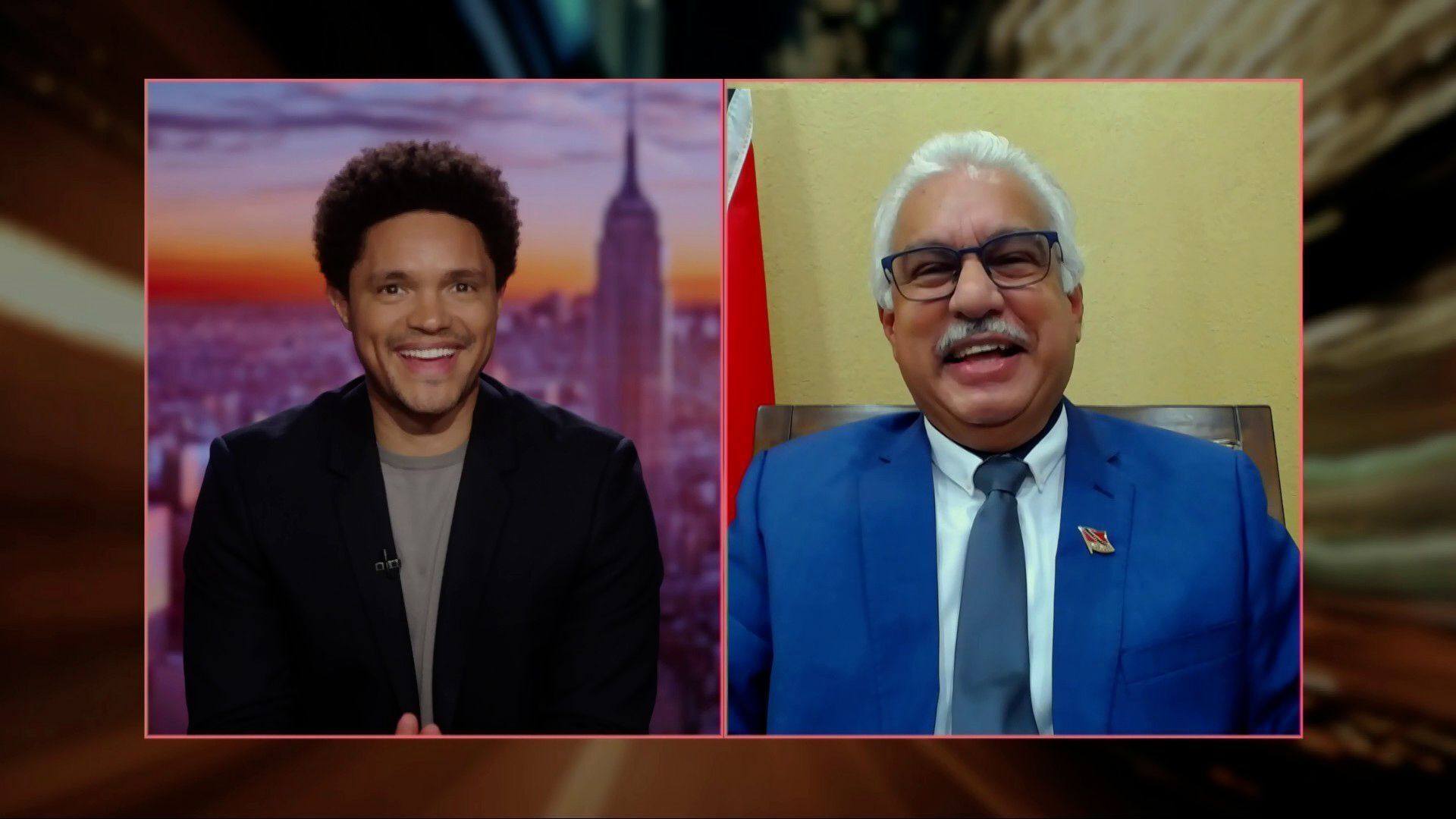 The Daily Show background