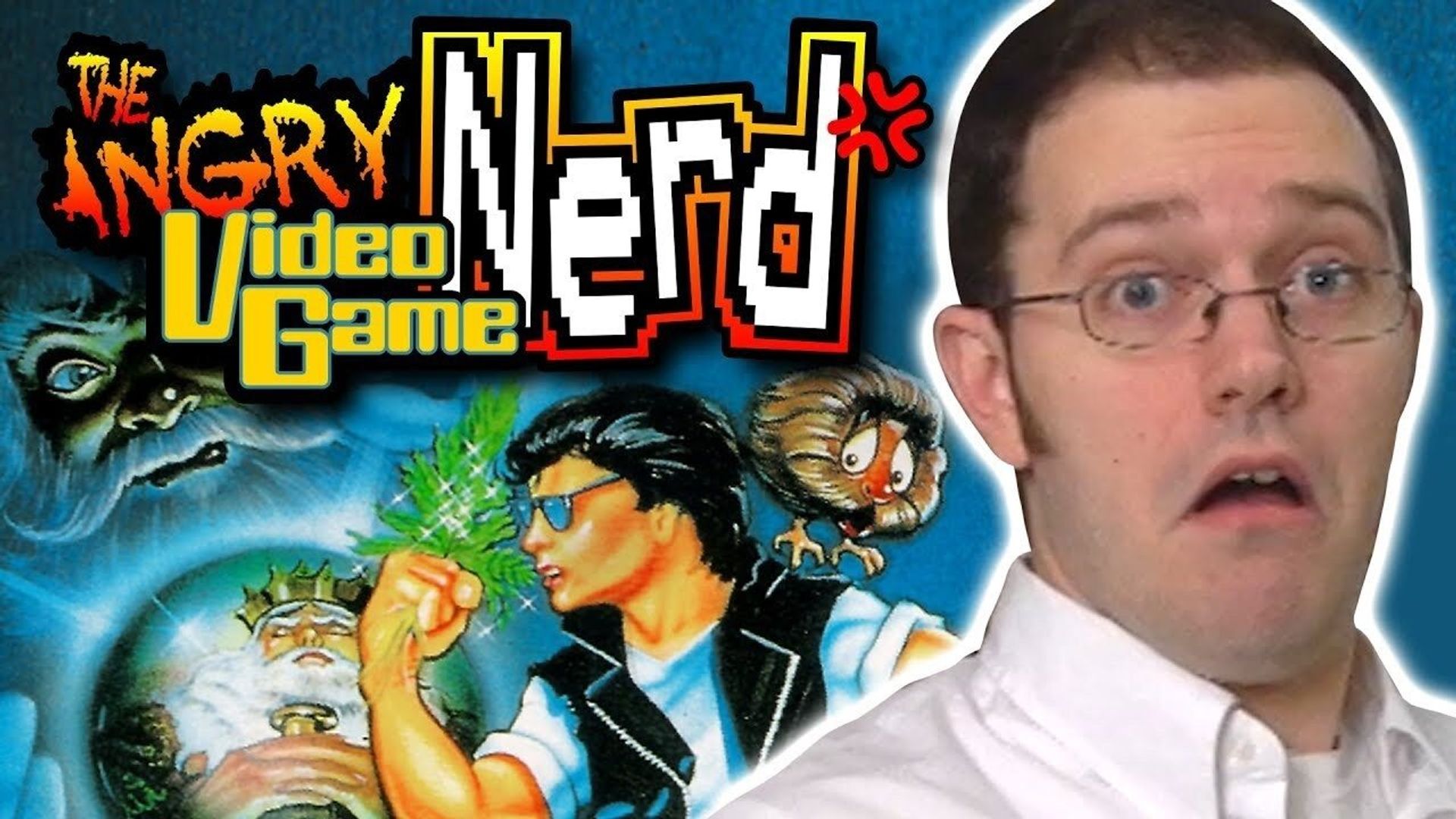The Angry Video Game Nerd background