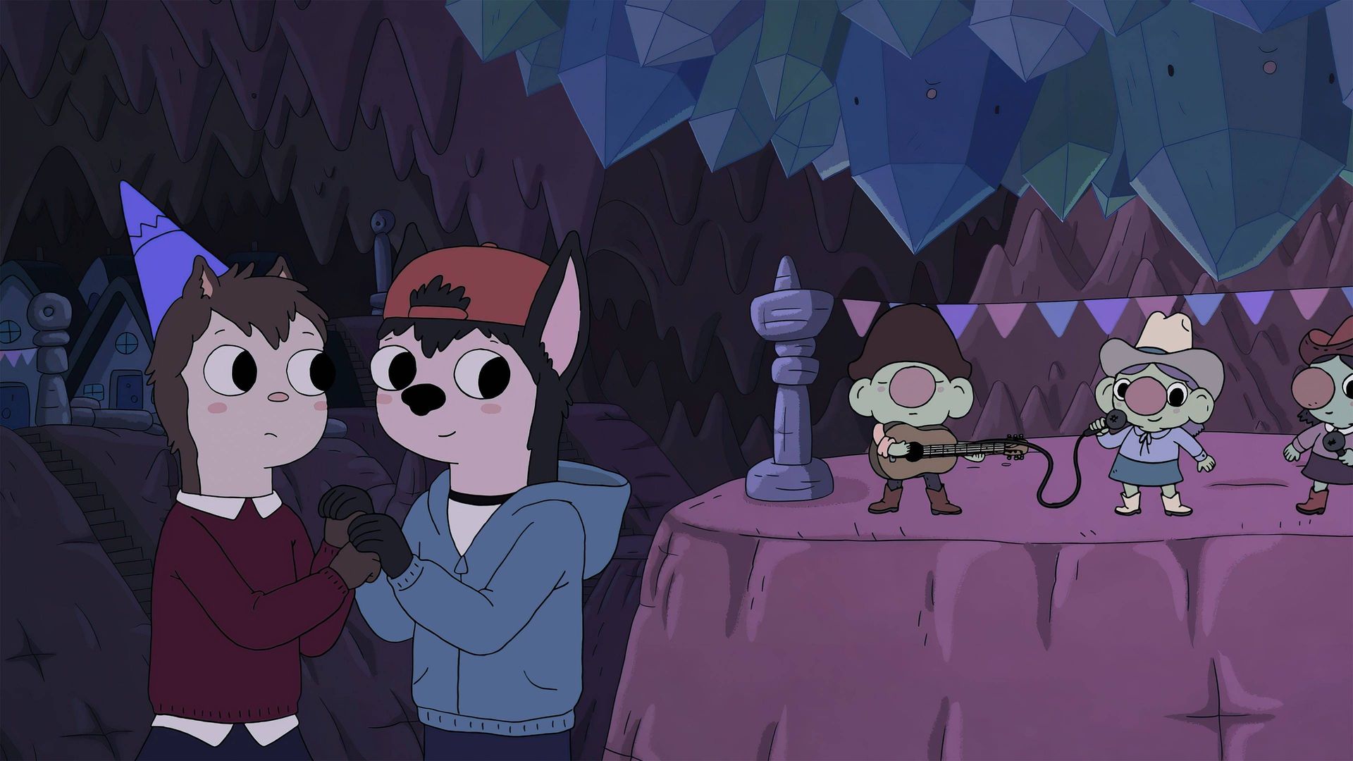 Summer Camp Island background