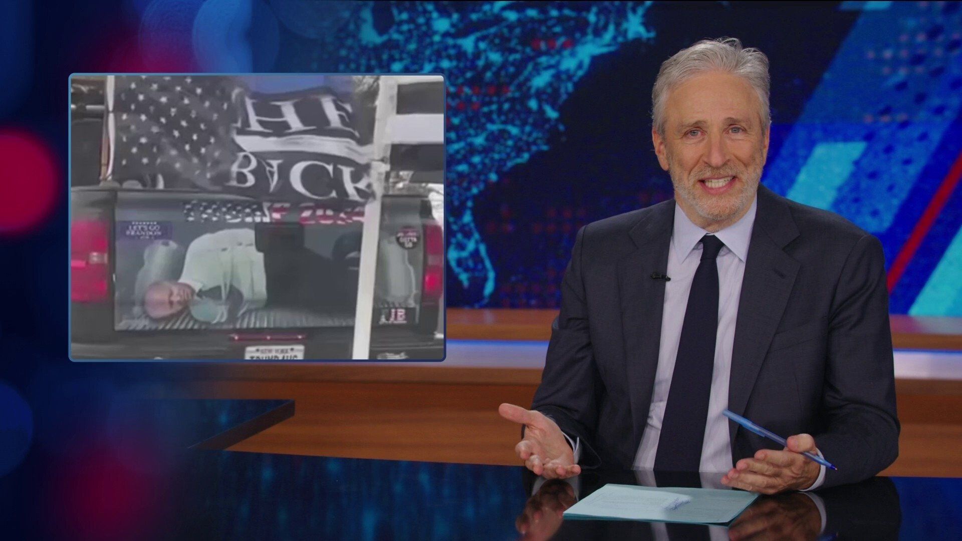 The Daily Show background