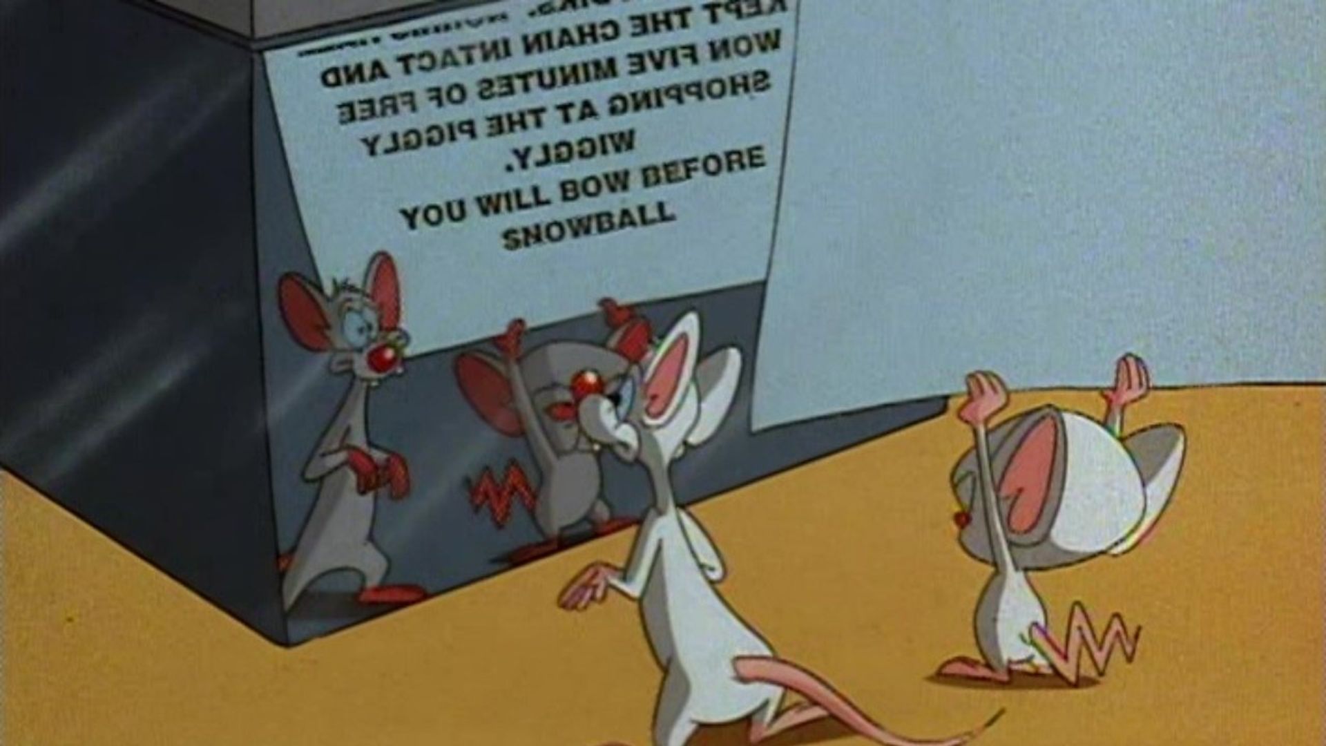 Pinky and the Brain background