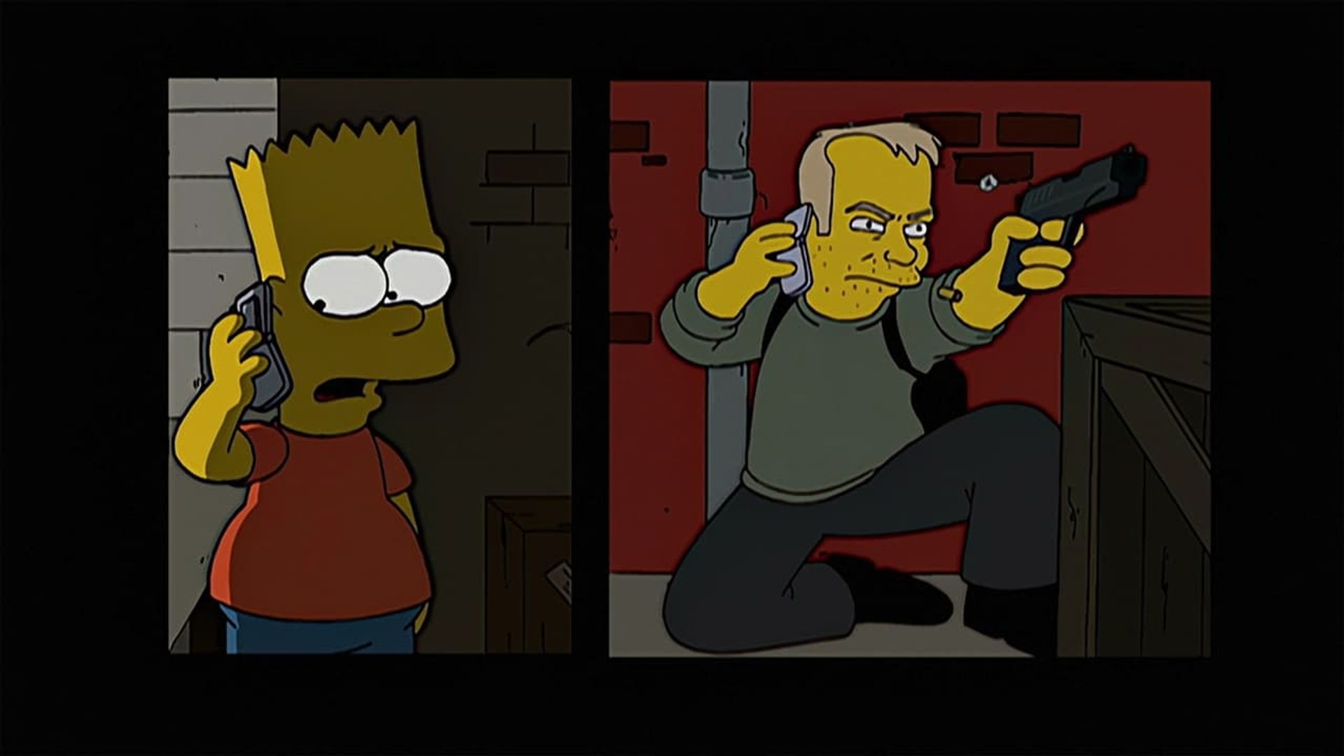 The Simpsons background