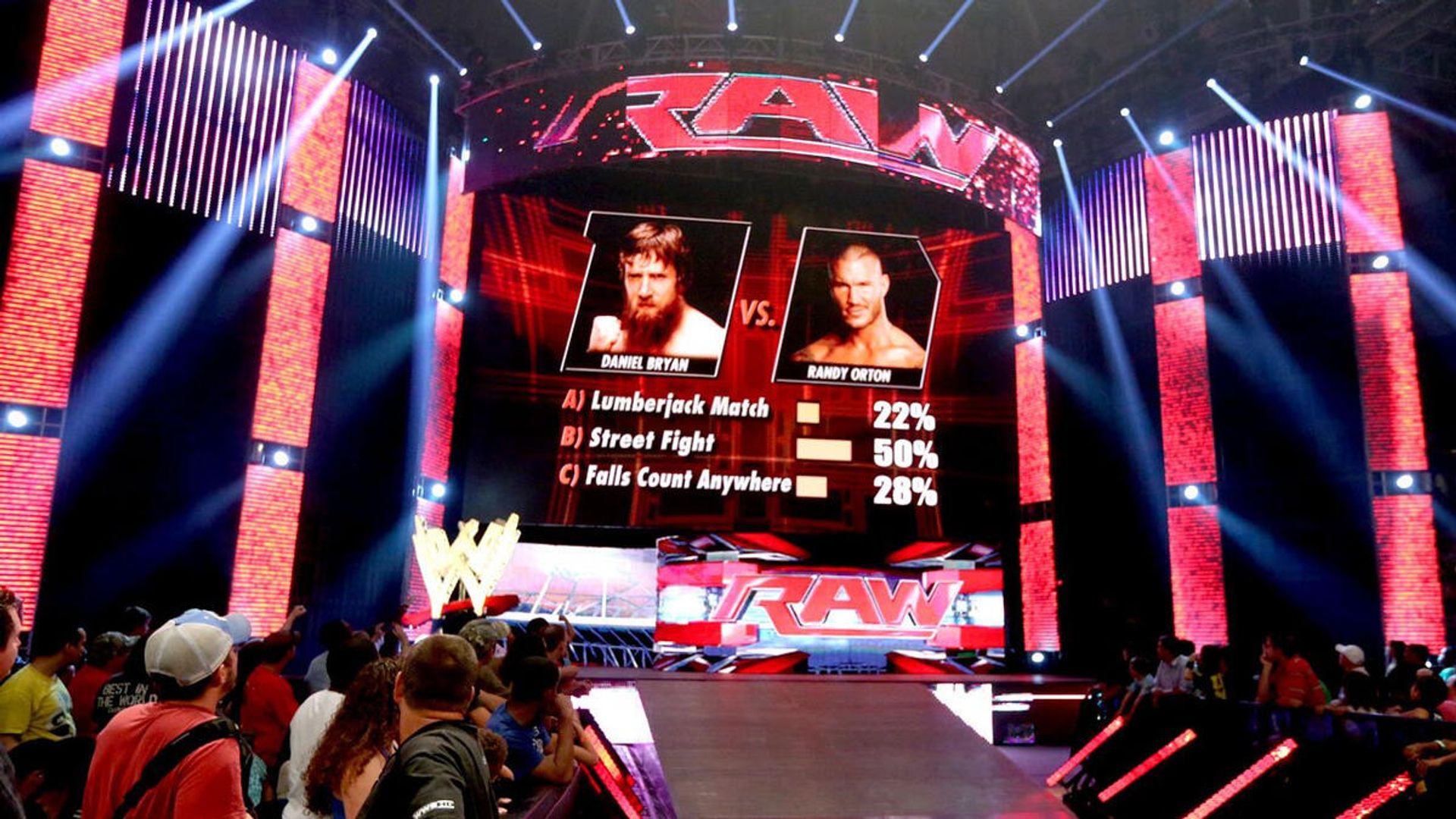 WWE Raw background