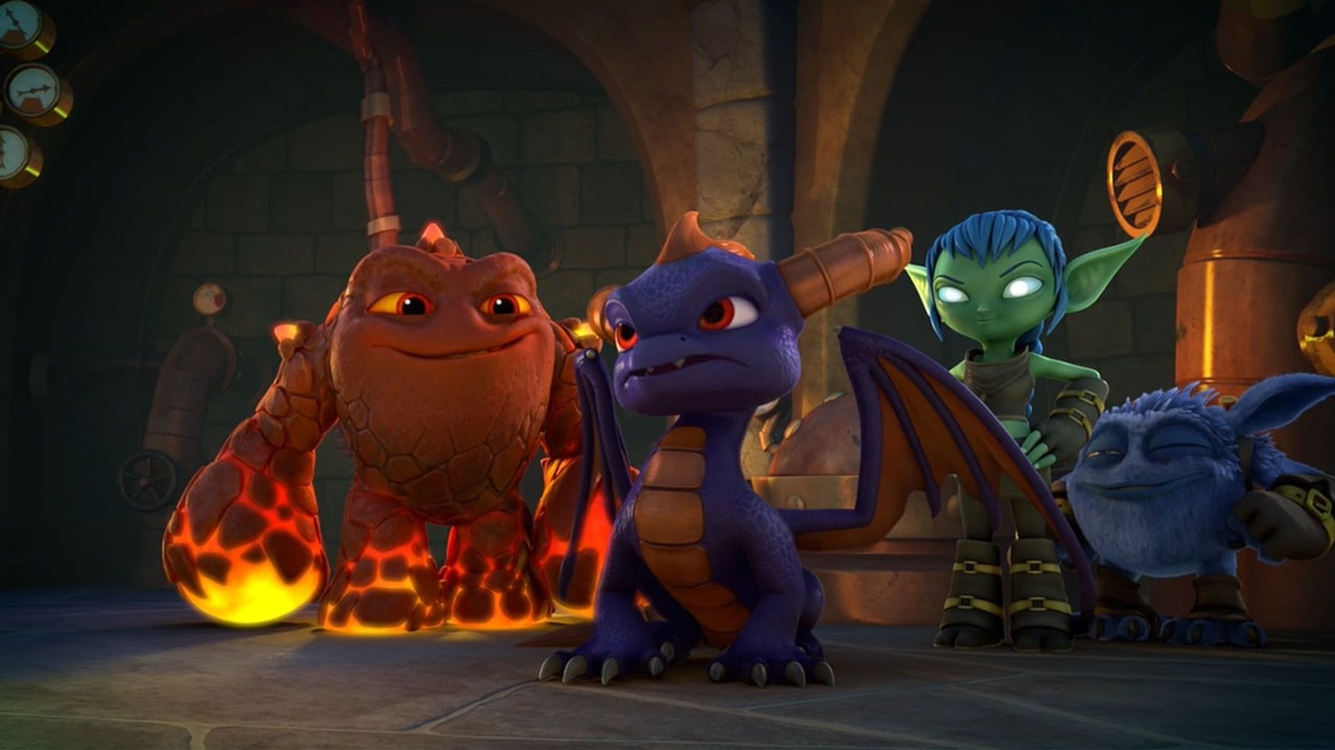 Skylanders Academy background