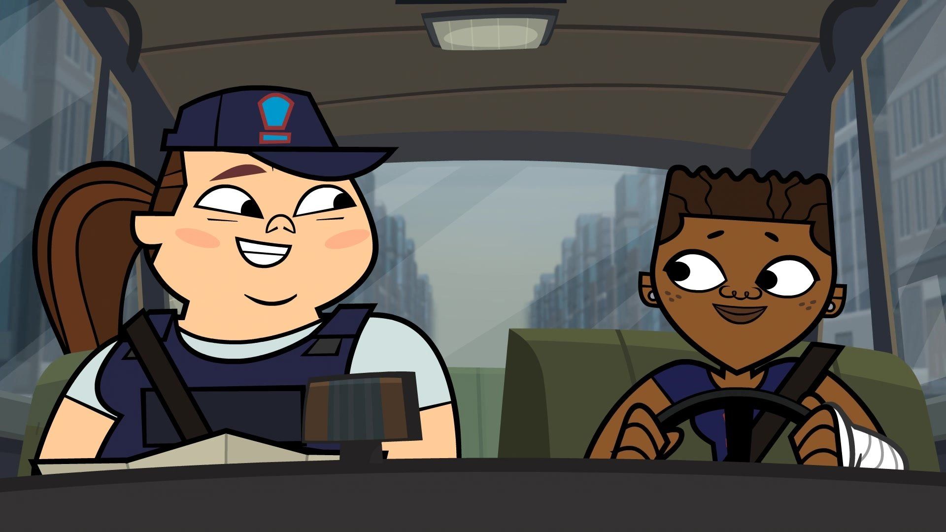 Total Drama Presents: The Ridonculous Race background