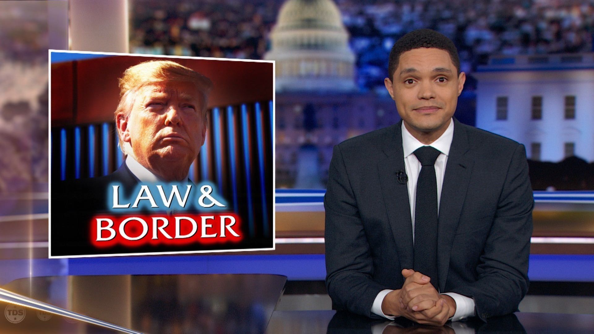 The Daily Show background