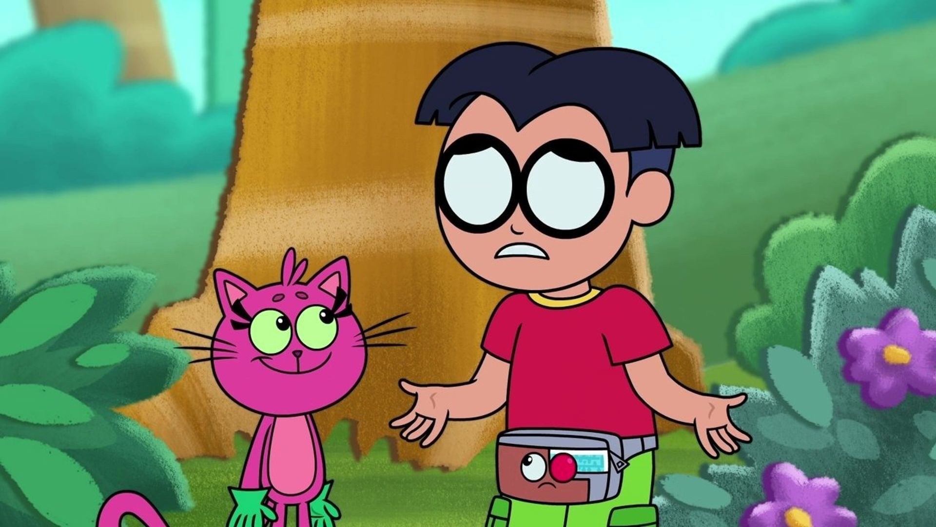 Teen Titans Go! background