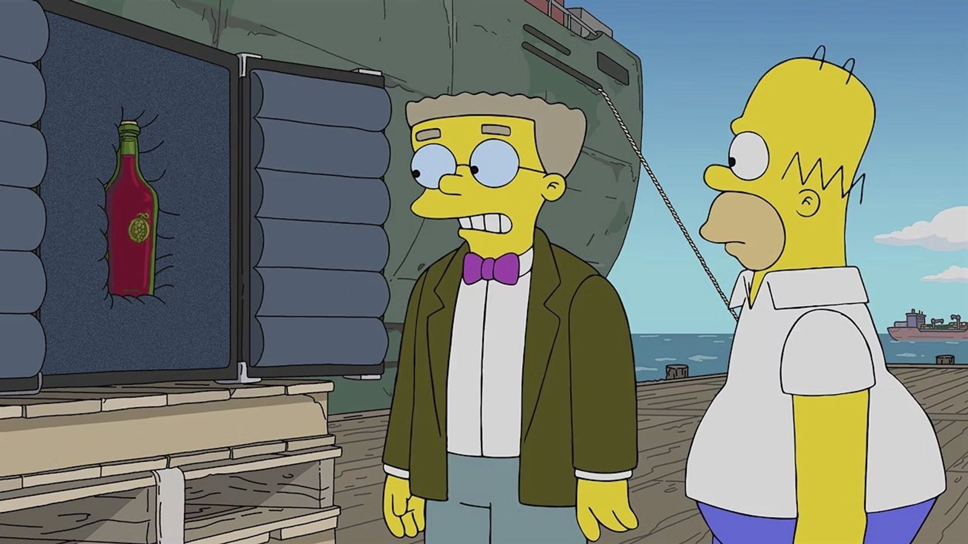 The Simpsons background