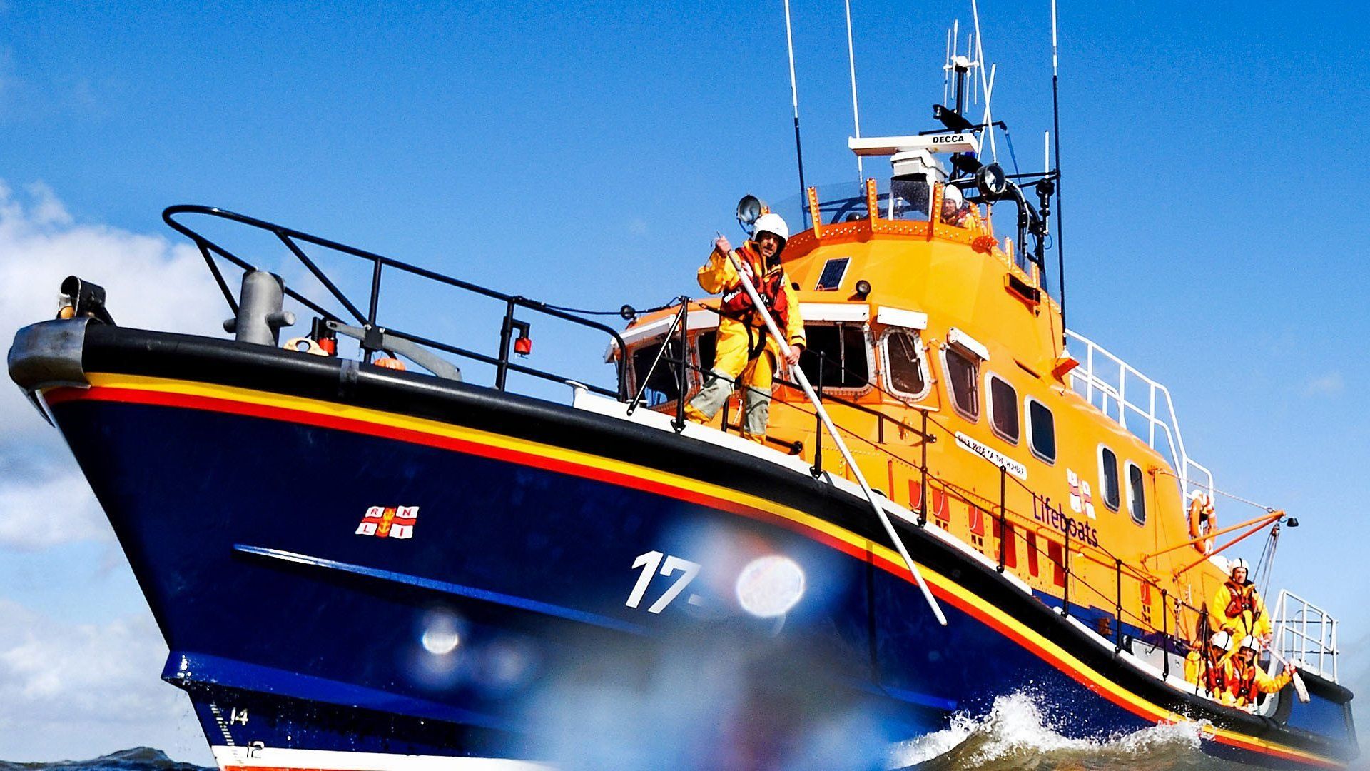 Saving Lives at Sea background