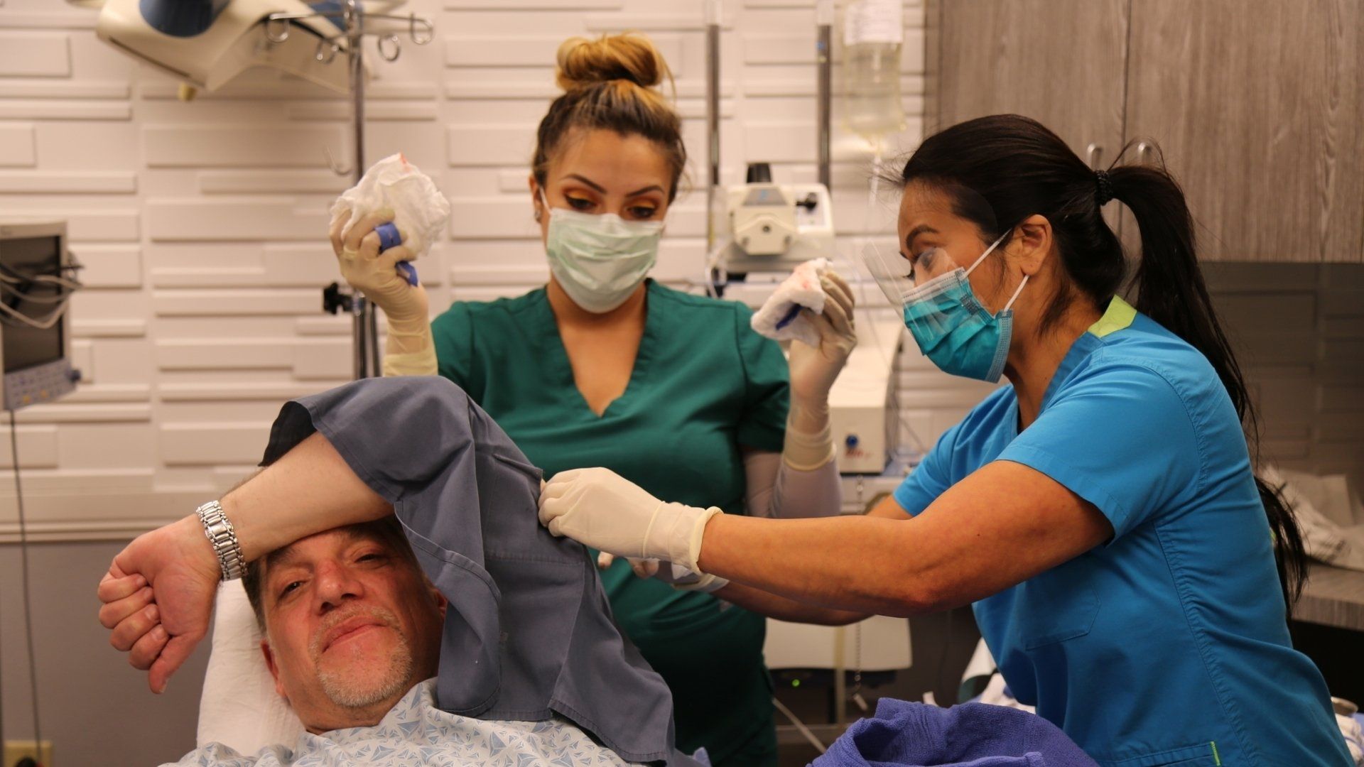 Dr. Pimple Popper background