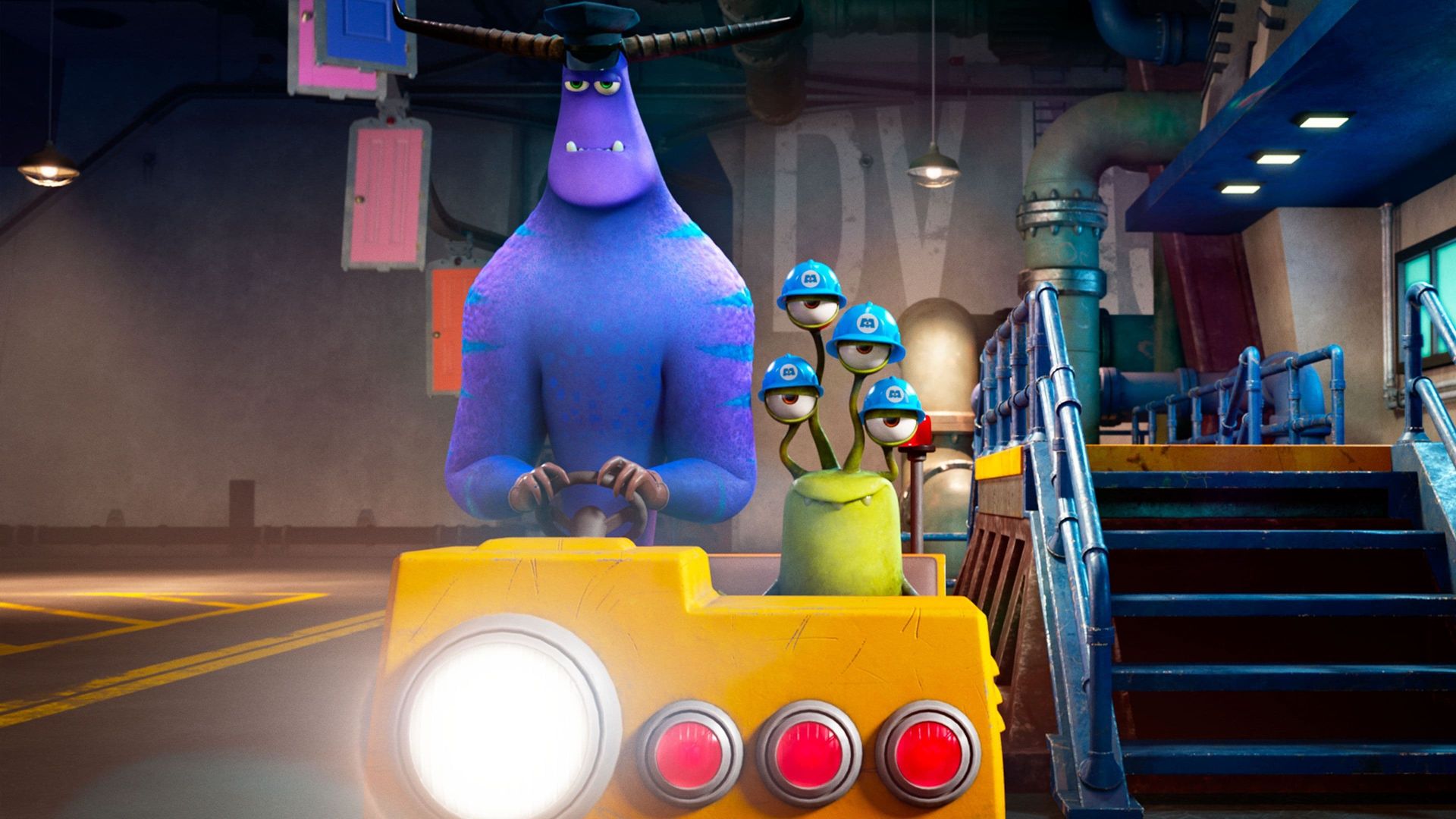 Monsters at Work background
