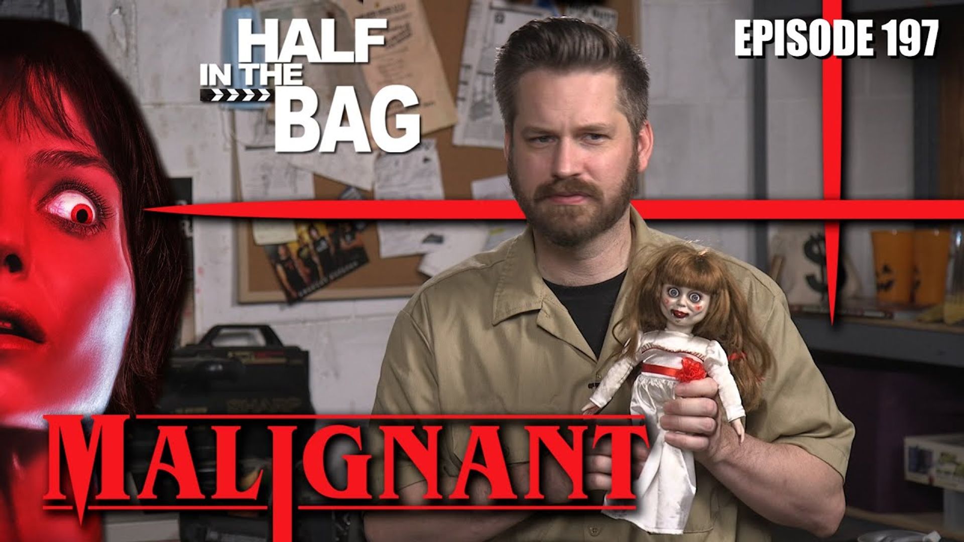Half in the Bag background