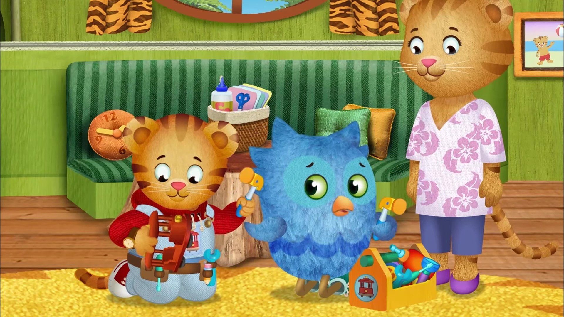 Daniel Tiger's Neighborhood background