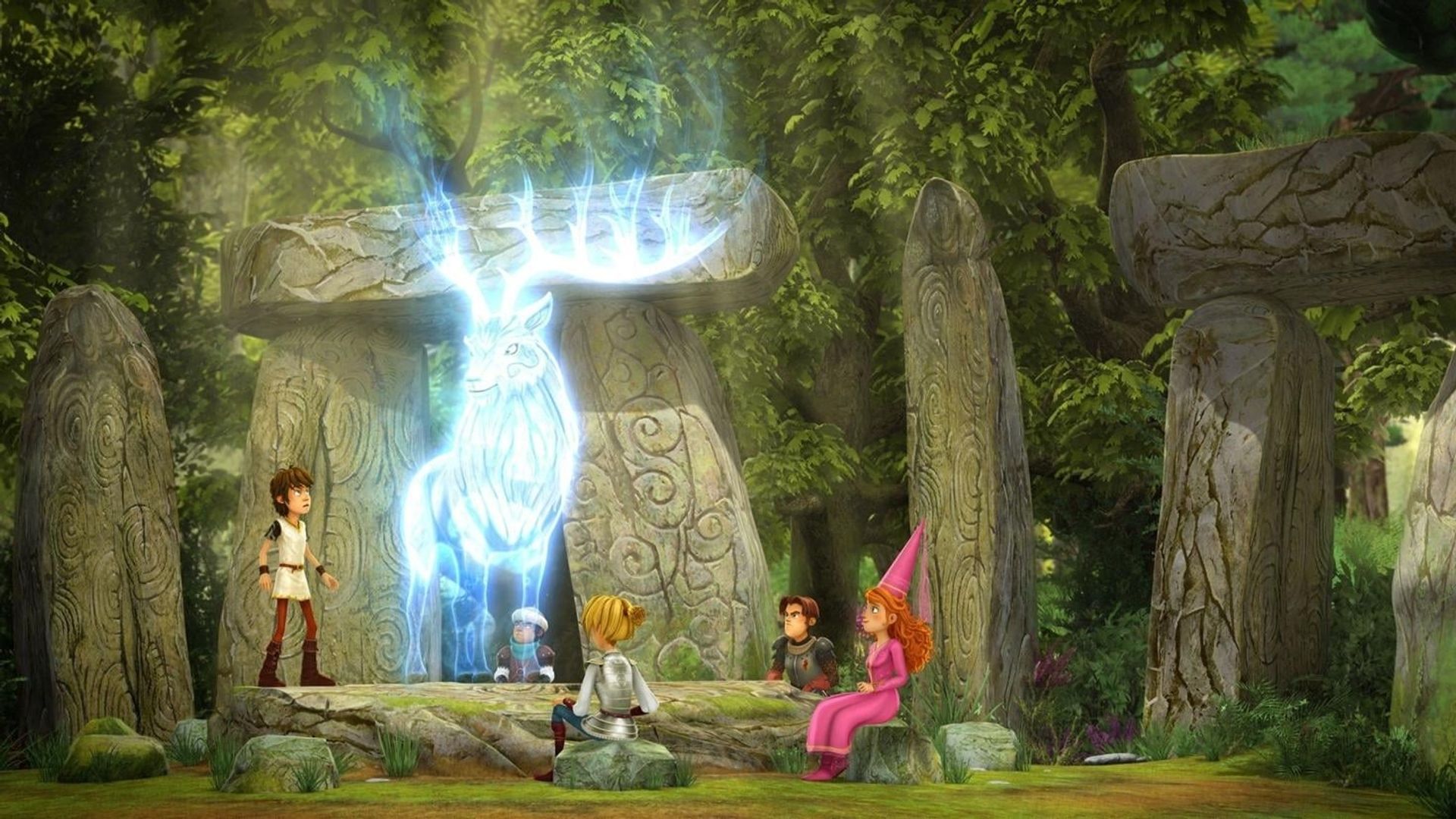 Arthur et les enfants de la Table Ronde background