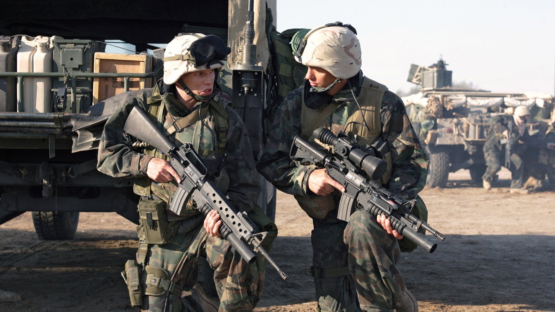 Generation Kill background