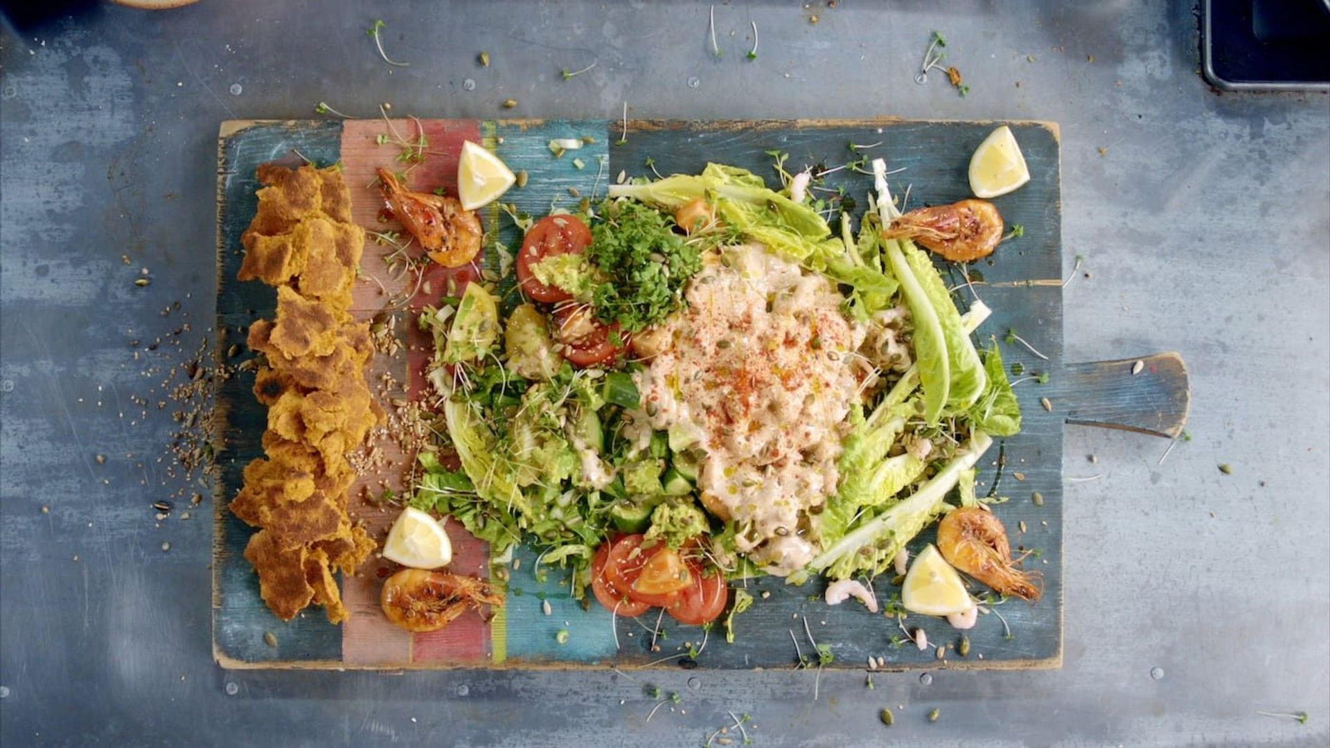 Jamie's 15-Minute Meals background