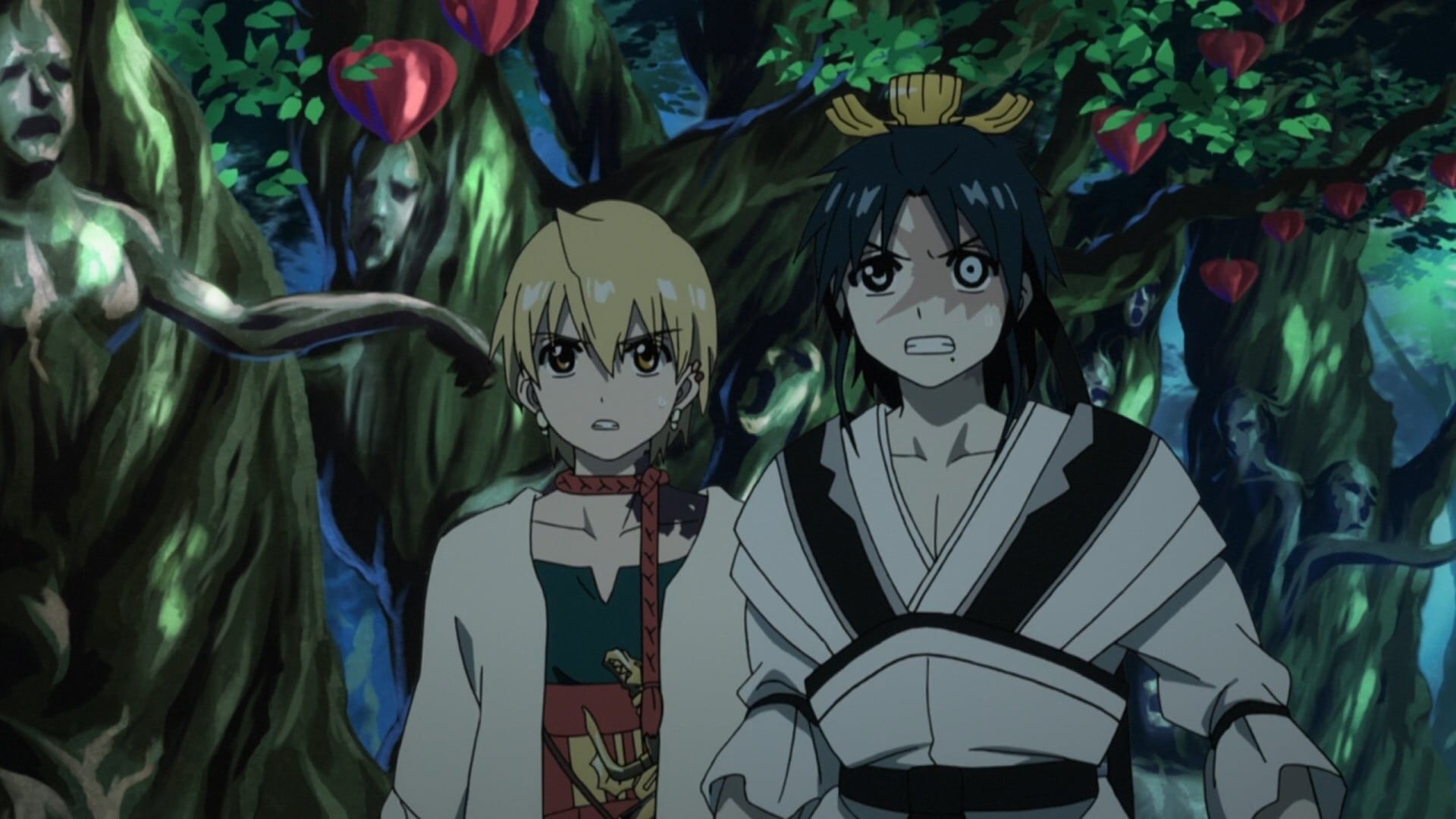 Magi: The Labyrinth of Magic background