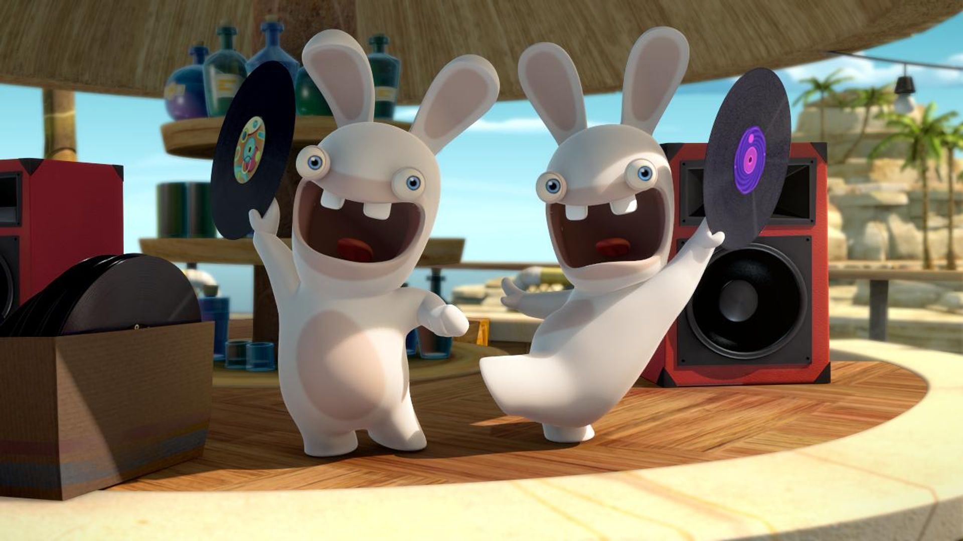 Rabbids Invasion background