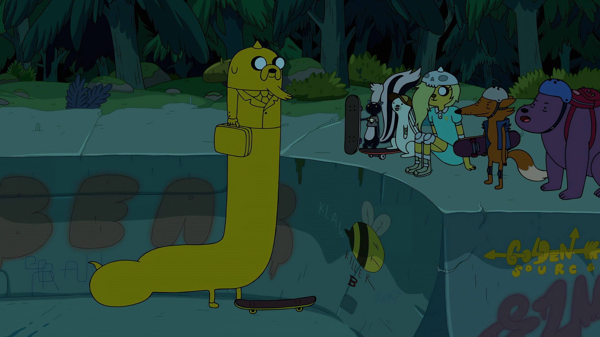 Adventure Time background