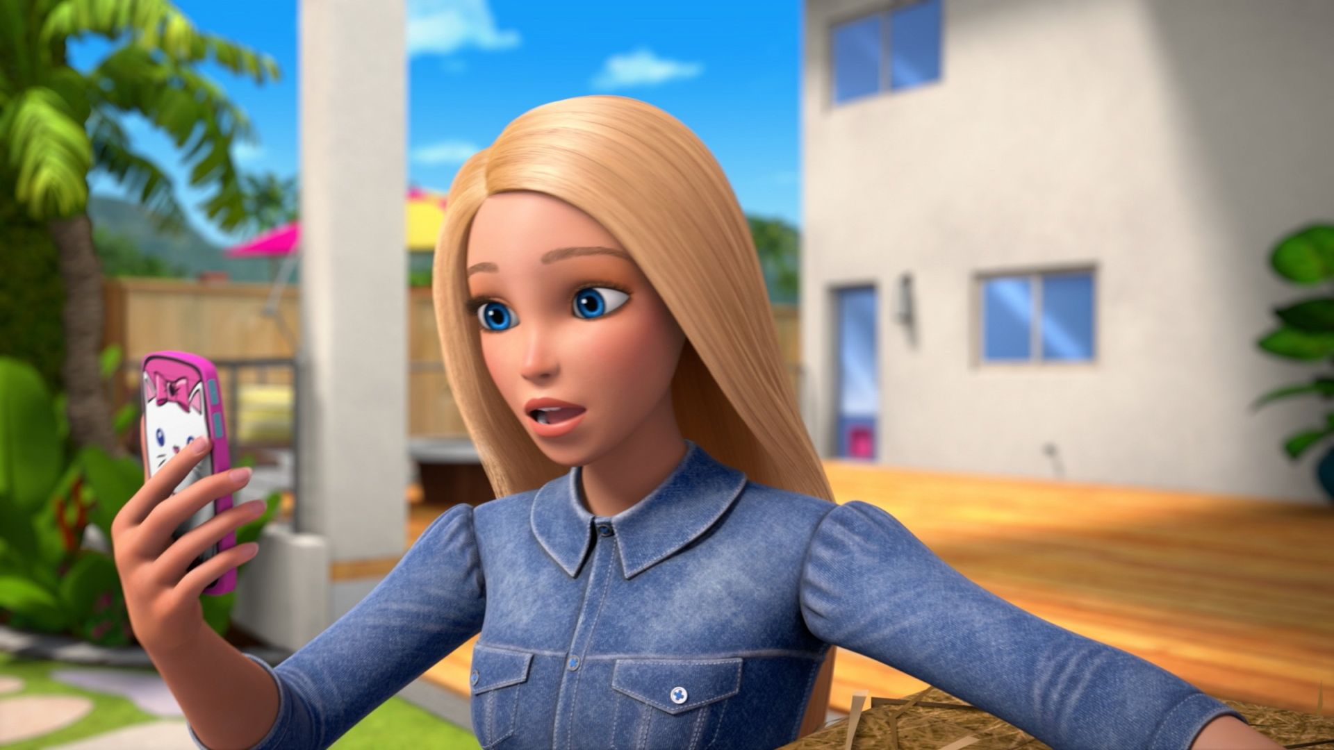 Barbie: It Takes Two background
