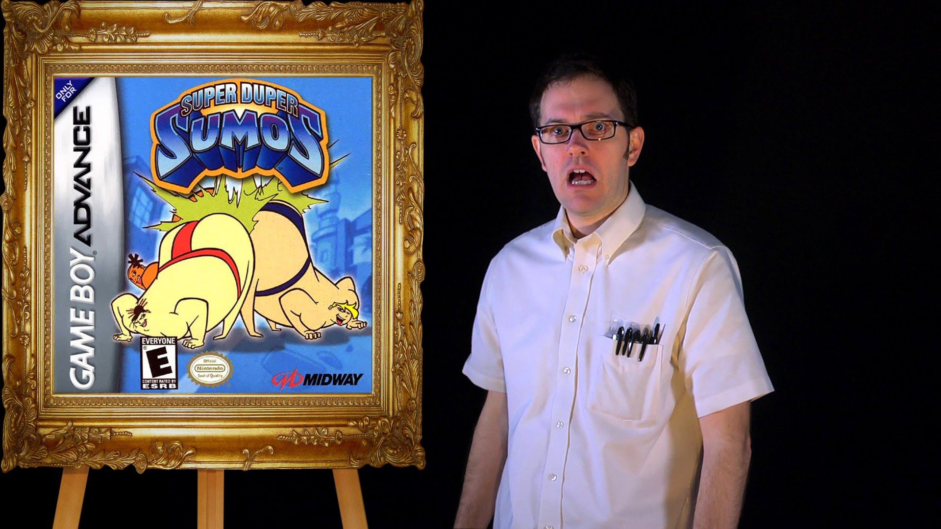 The Angry Video Game Nerd background