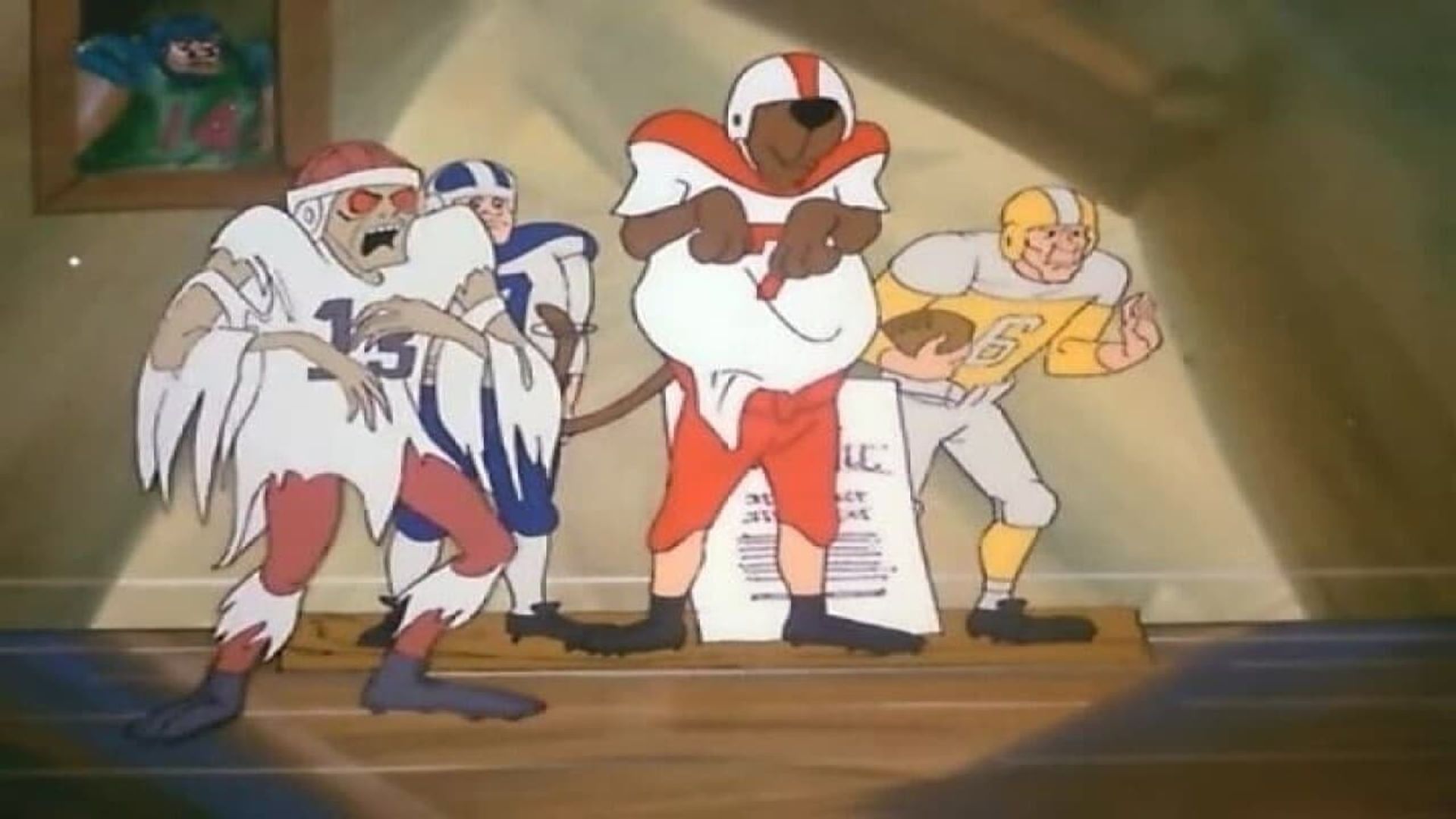 The Scooby-Doo/Dynomutt Hour background