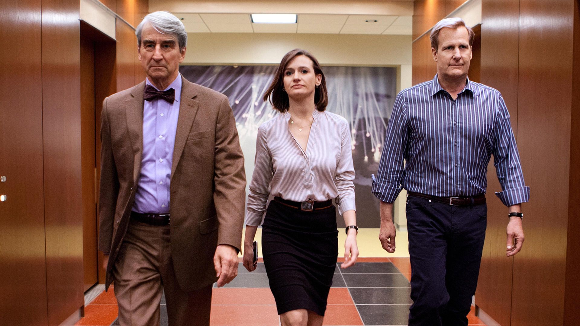 The Newsroom background