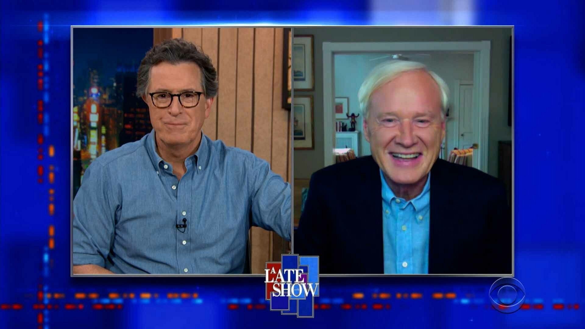 The Late Show with Stephen Colbert background