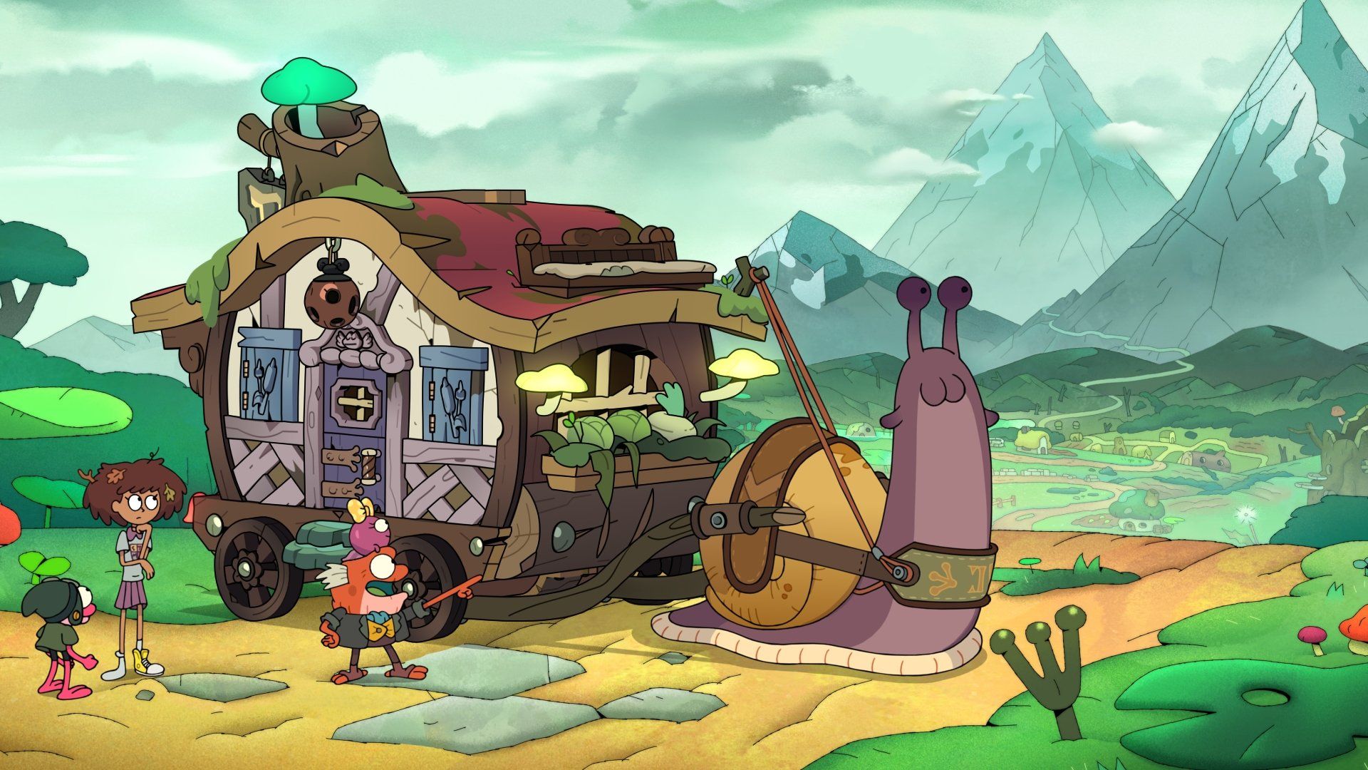 Amphibia background