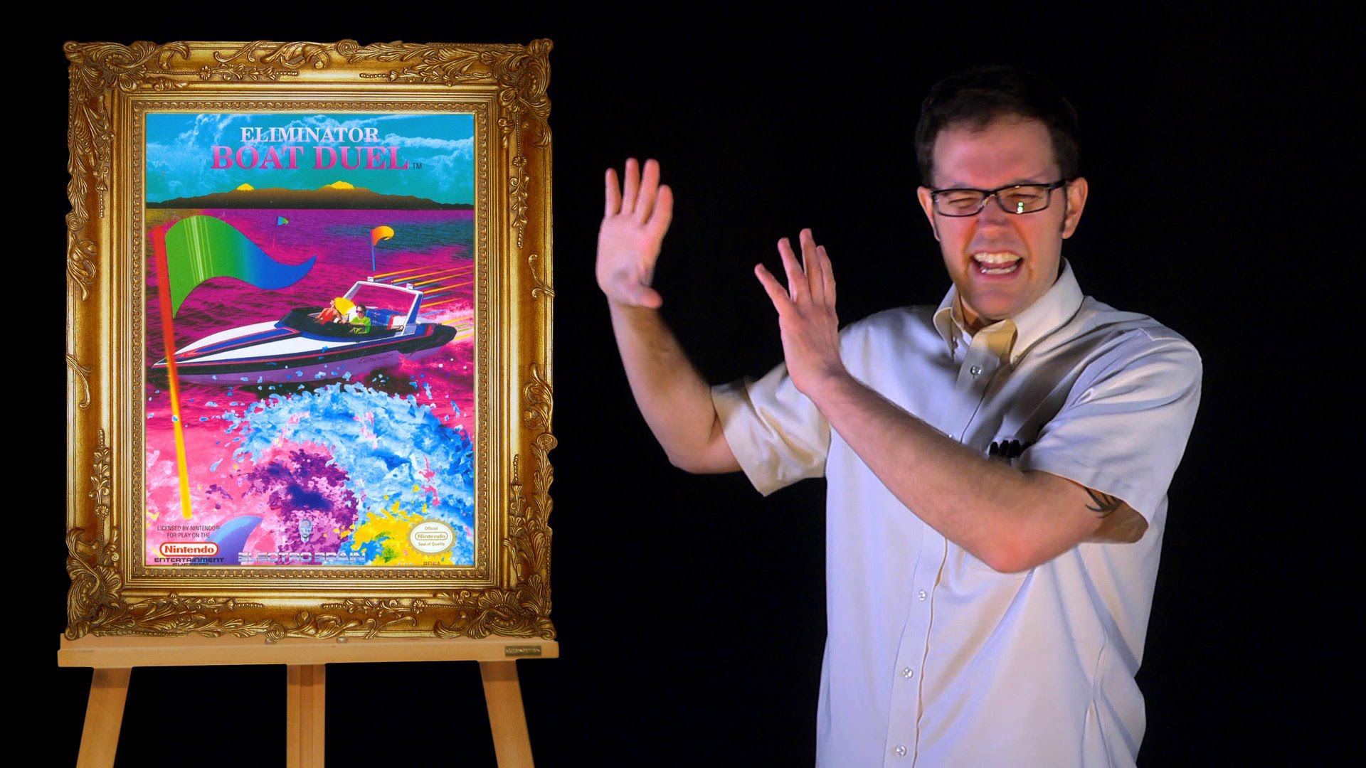 The Angry Video Game Nerd background