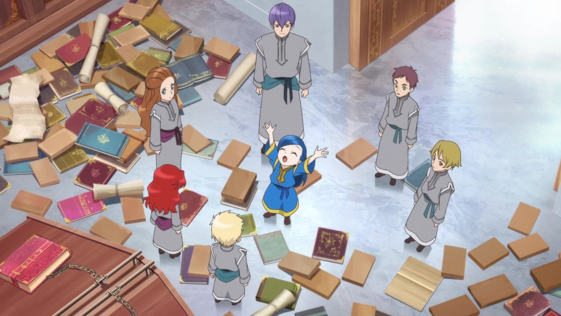 Ascendance of a Bookworm background