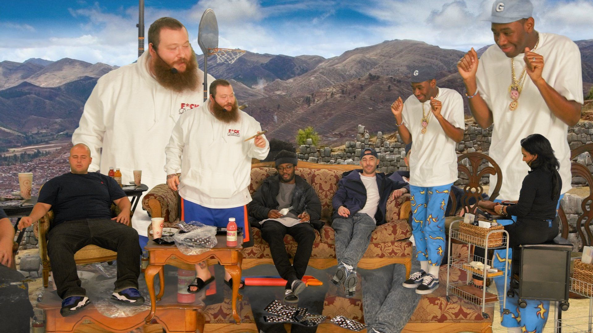 Traveling the Stars: Action Bronson and Friends Watch Ancient Aliens background