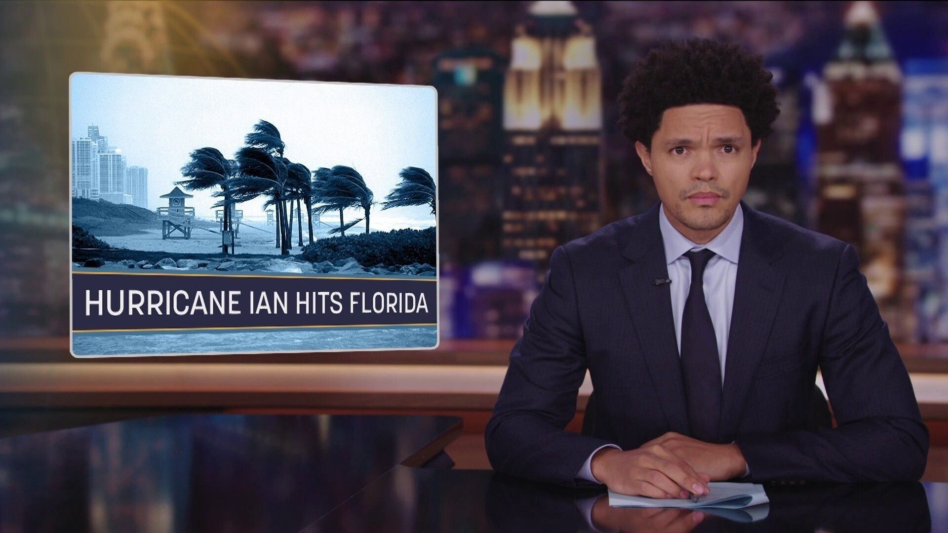 The Daily Show background