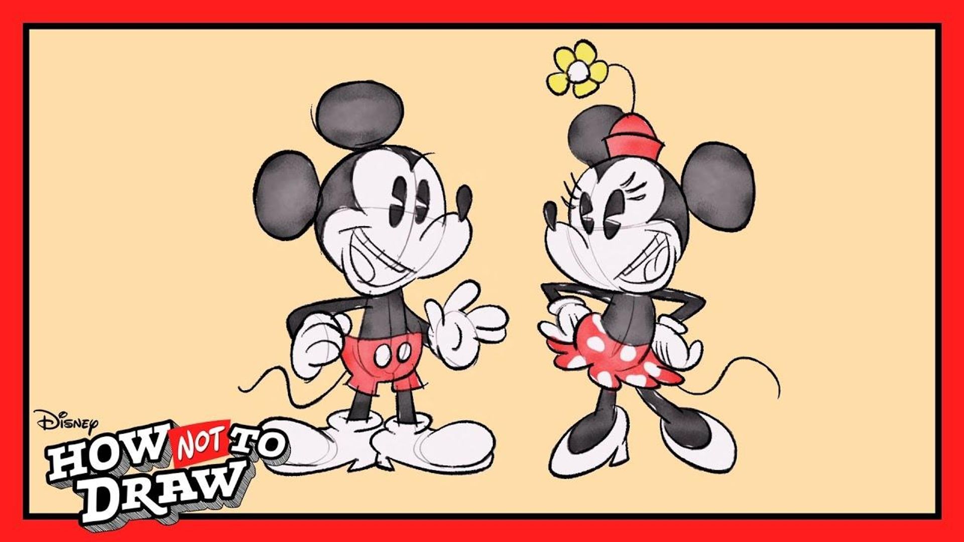 Disney How NOT to Draw background