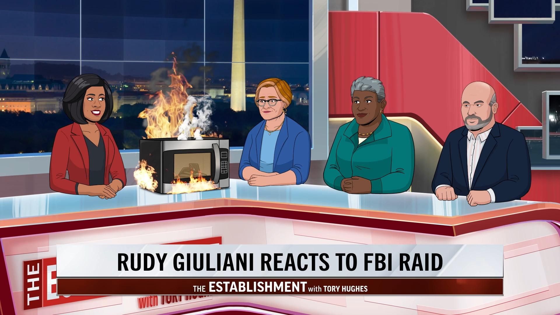 Stephen Colbert Presents Tooning Out The News background