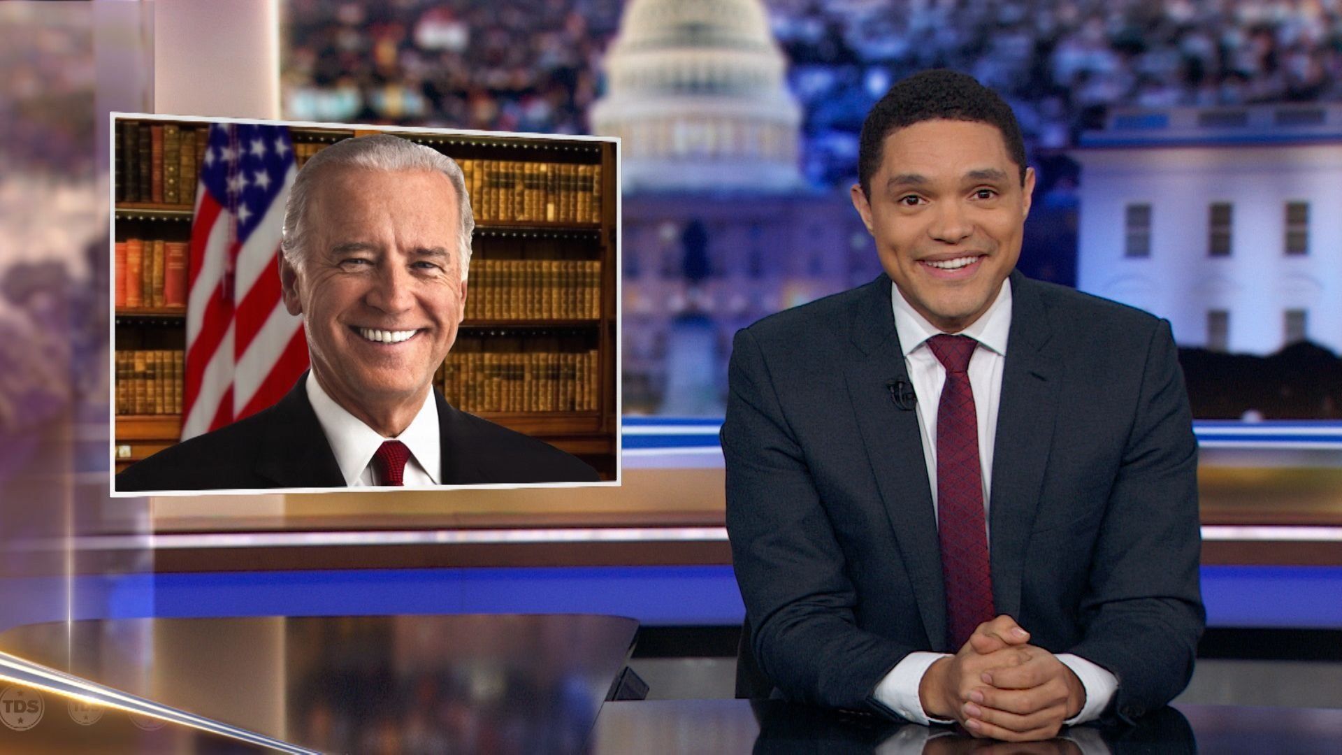 The Daily Show background