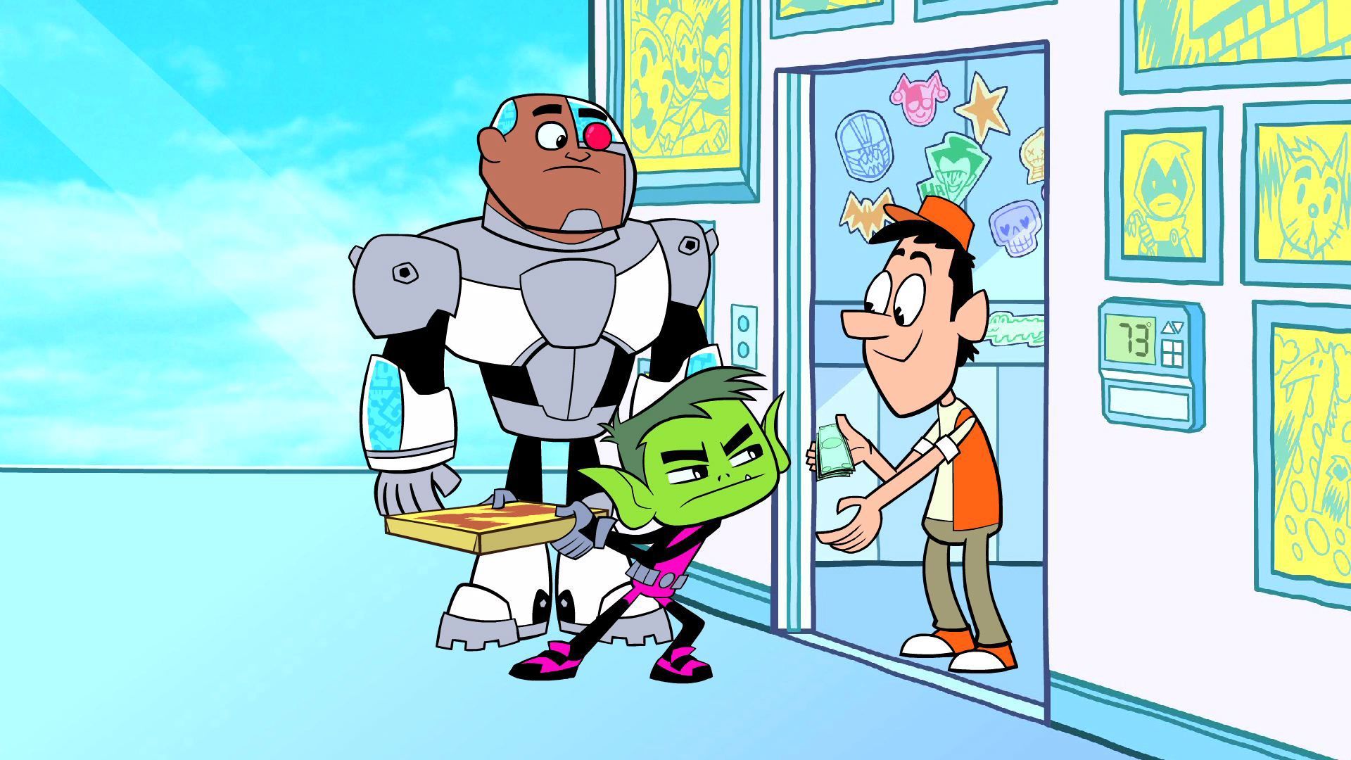 Teen Titans Go! background