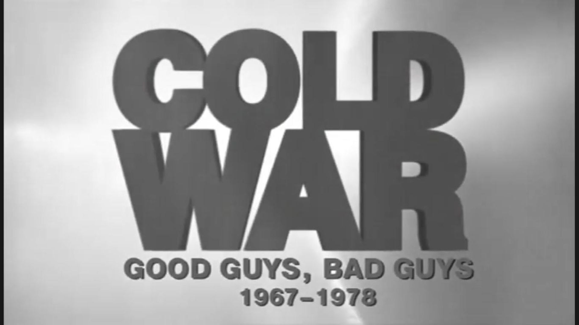 Cold War background