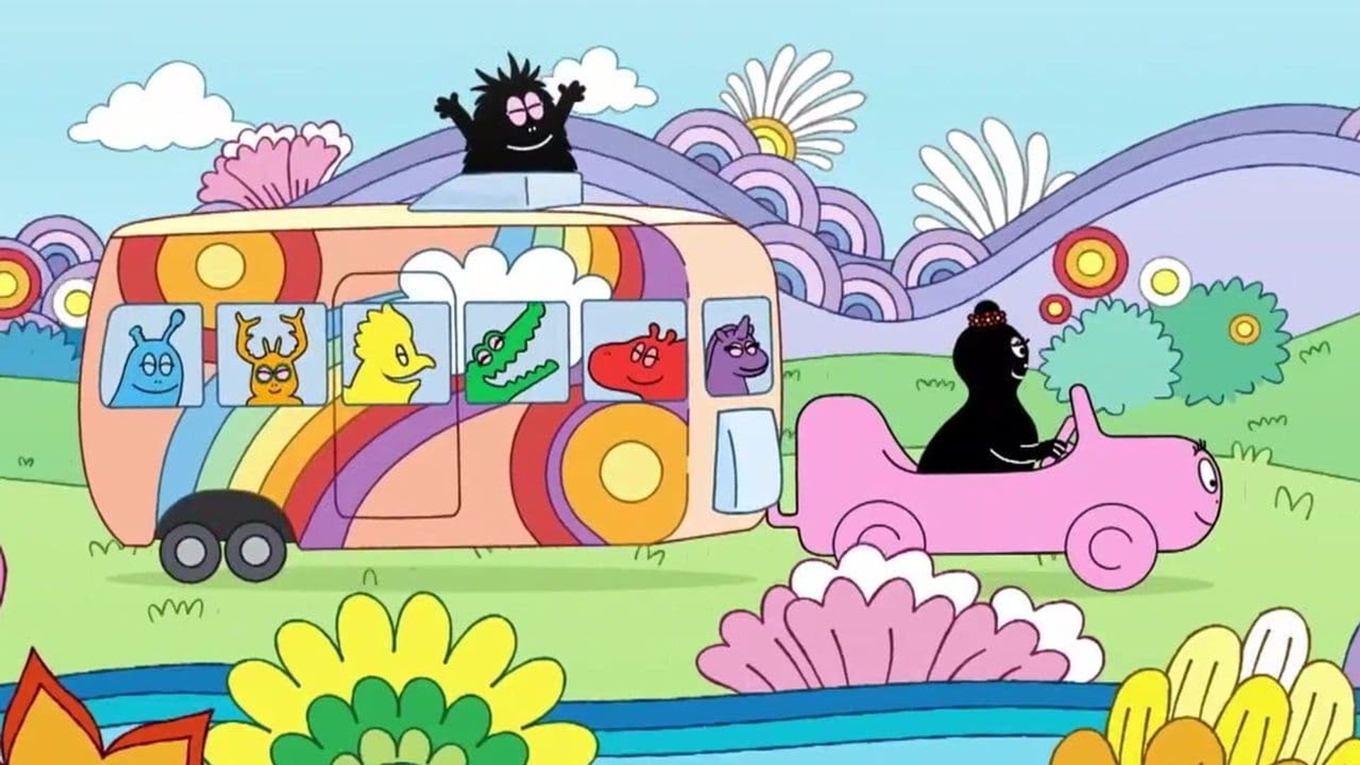 Barbapapa - One Big Happy Family background